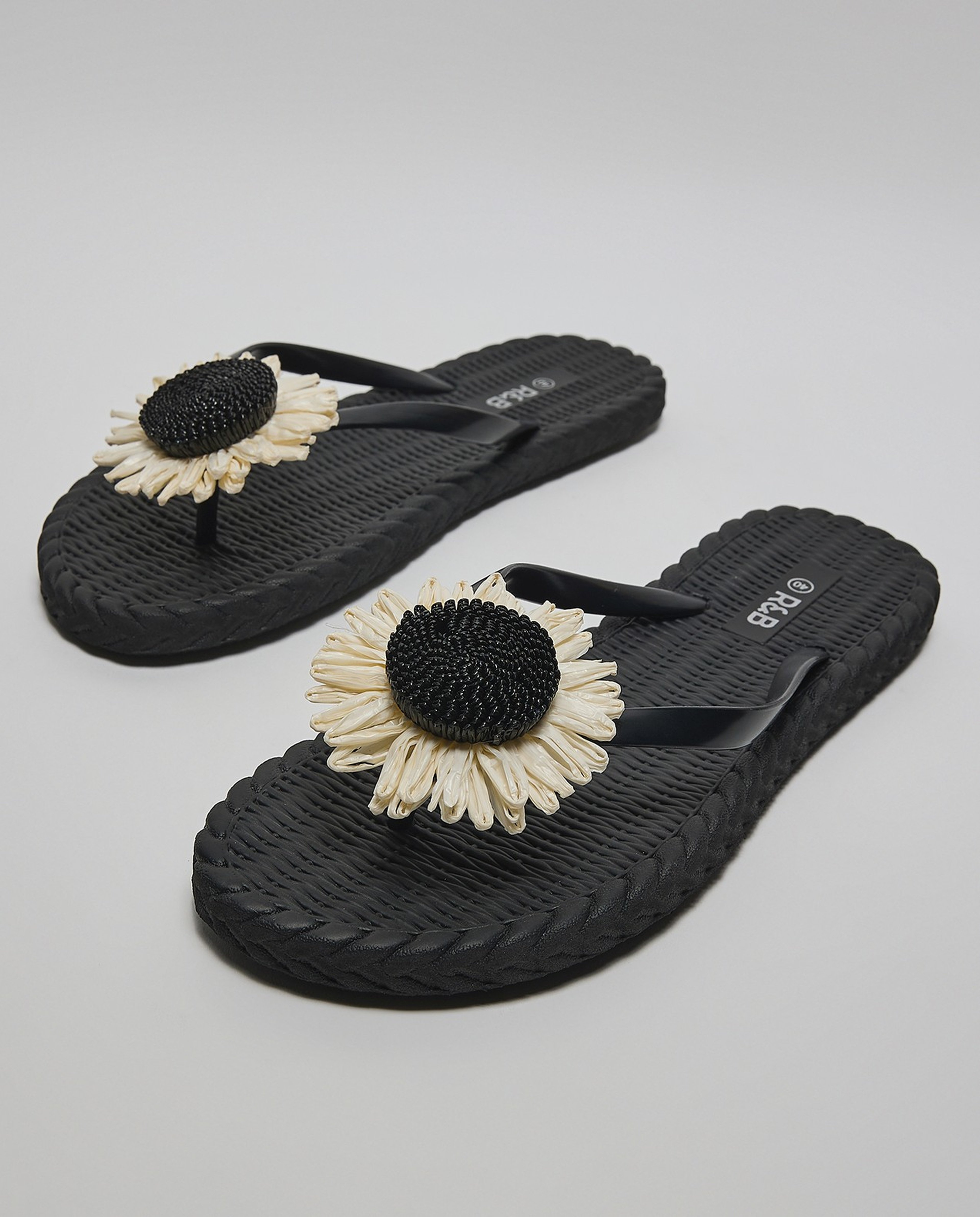 Appliqued Flip-Flops