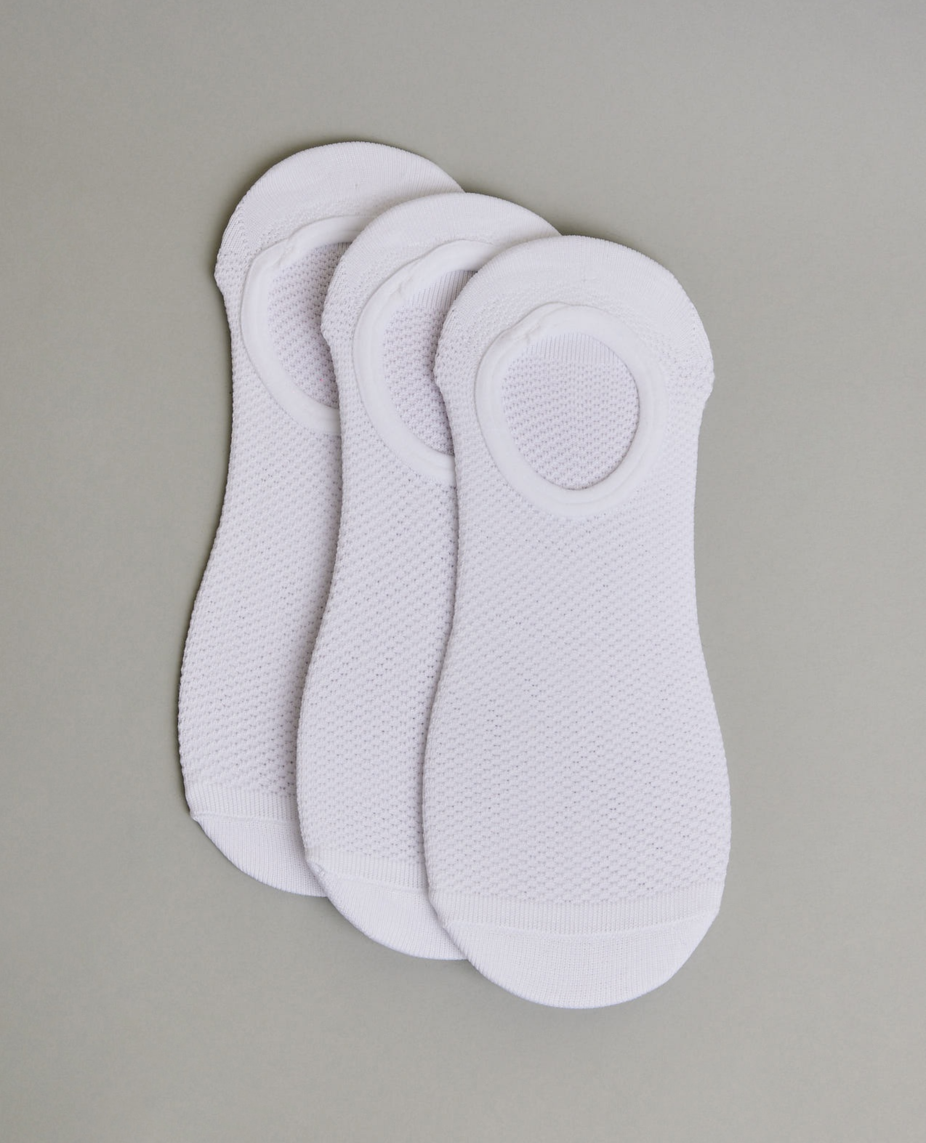 جوارب مخفية سادة - 3 أزواج