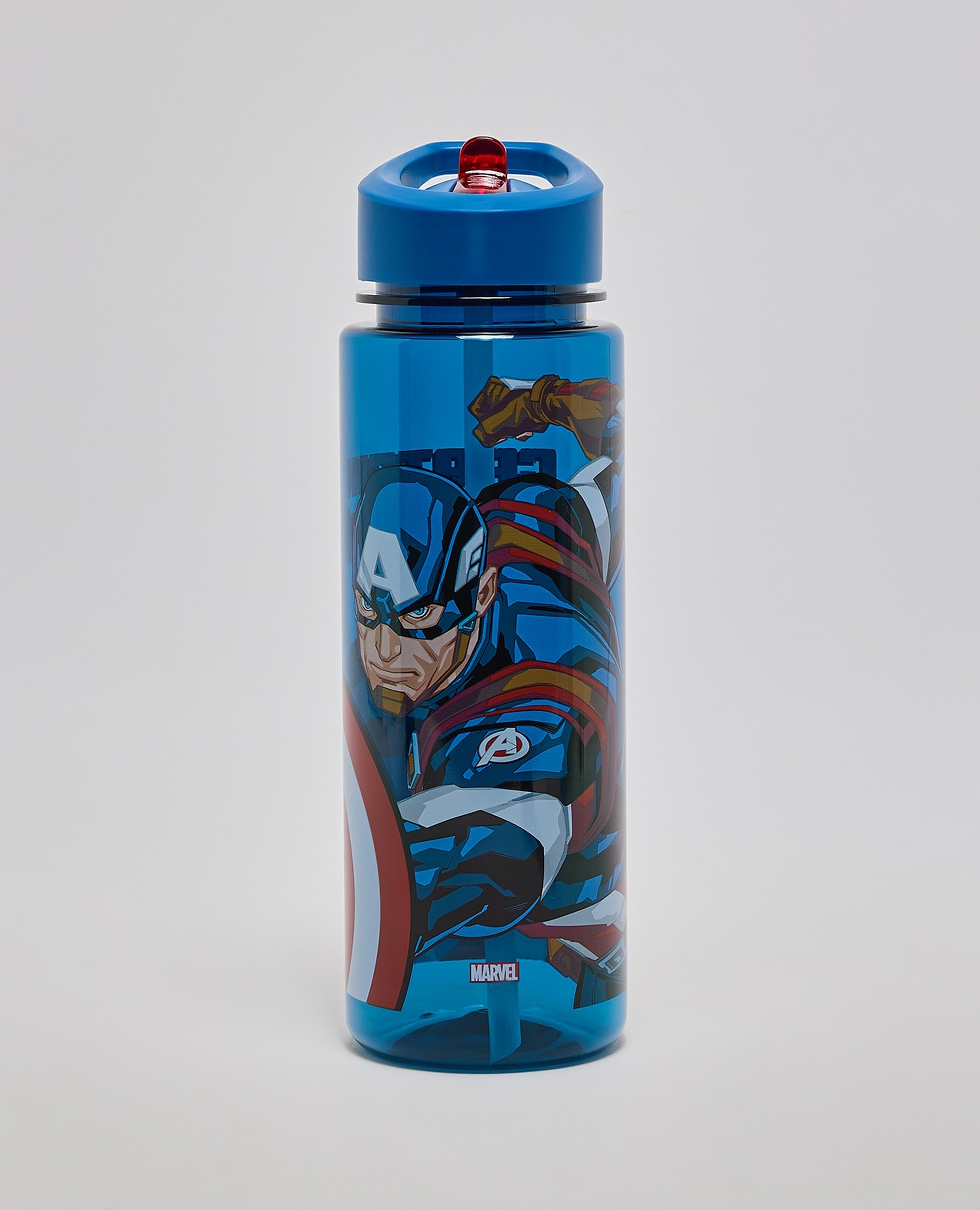 قارورة ماء بطبعة كابتن أمريكا - 750 مل