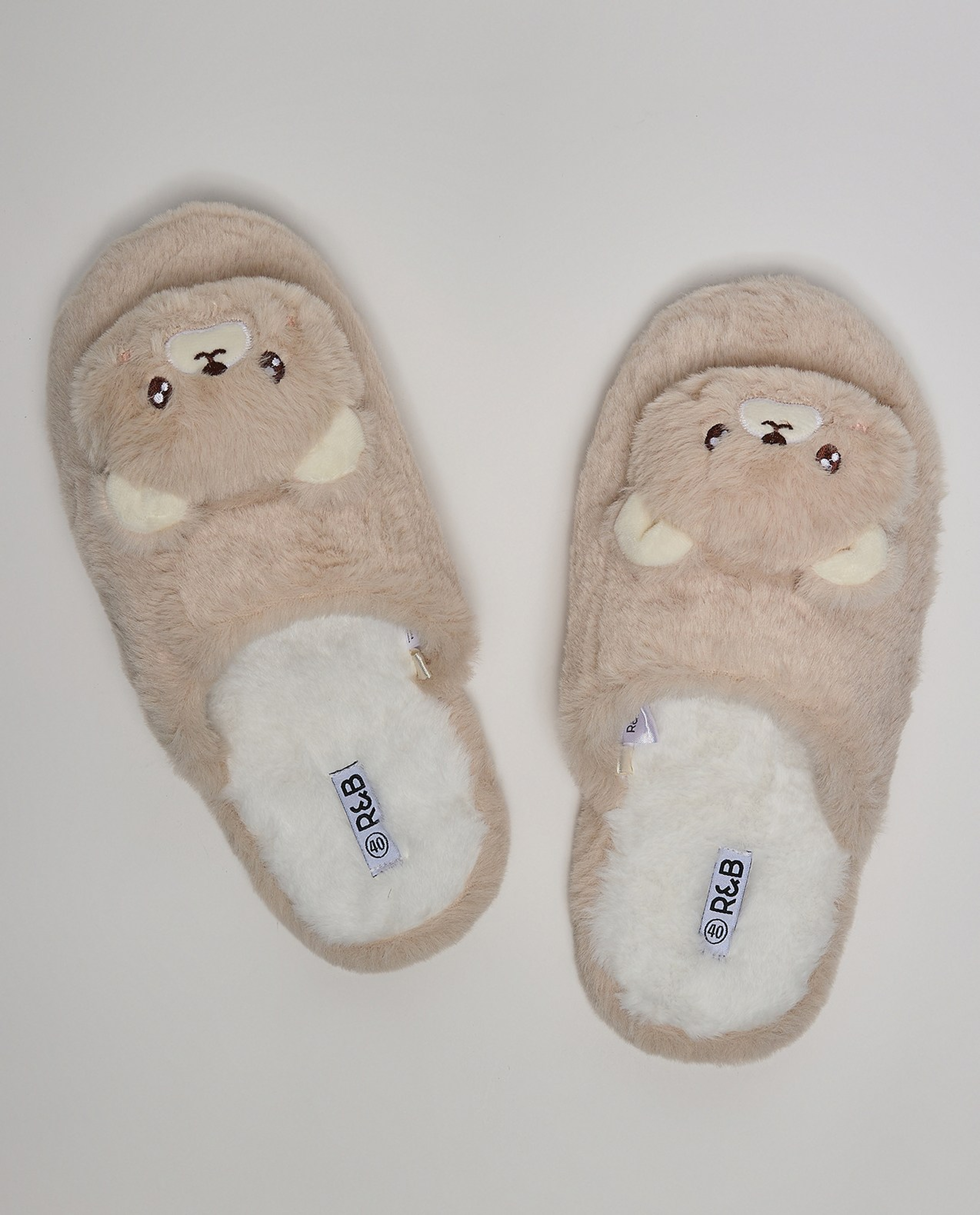 Appliqued Bedroom Slippers