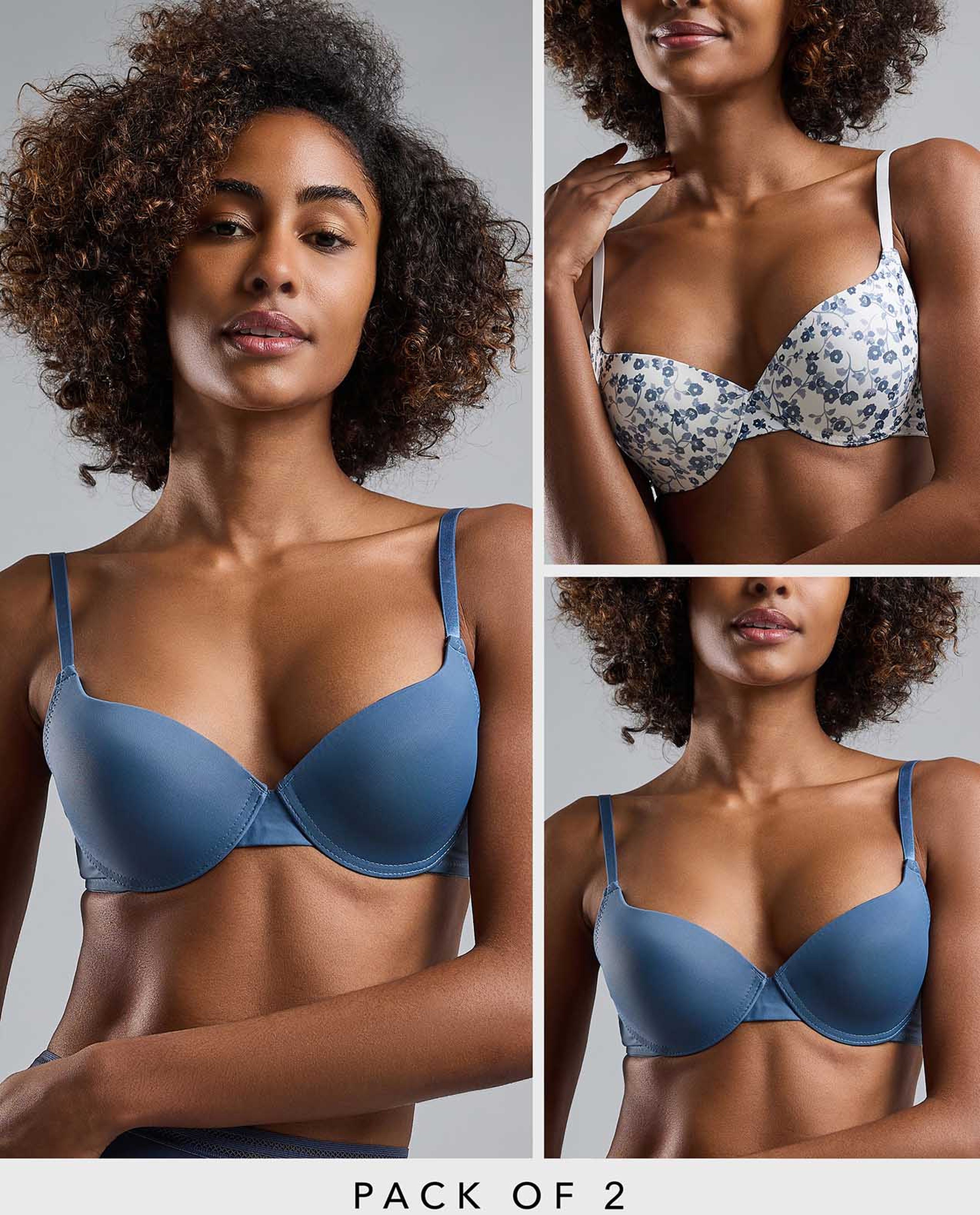 2 Pack Push Up Bras