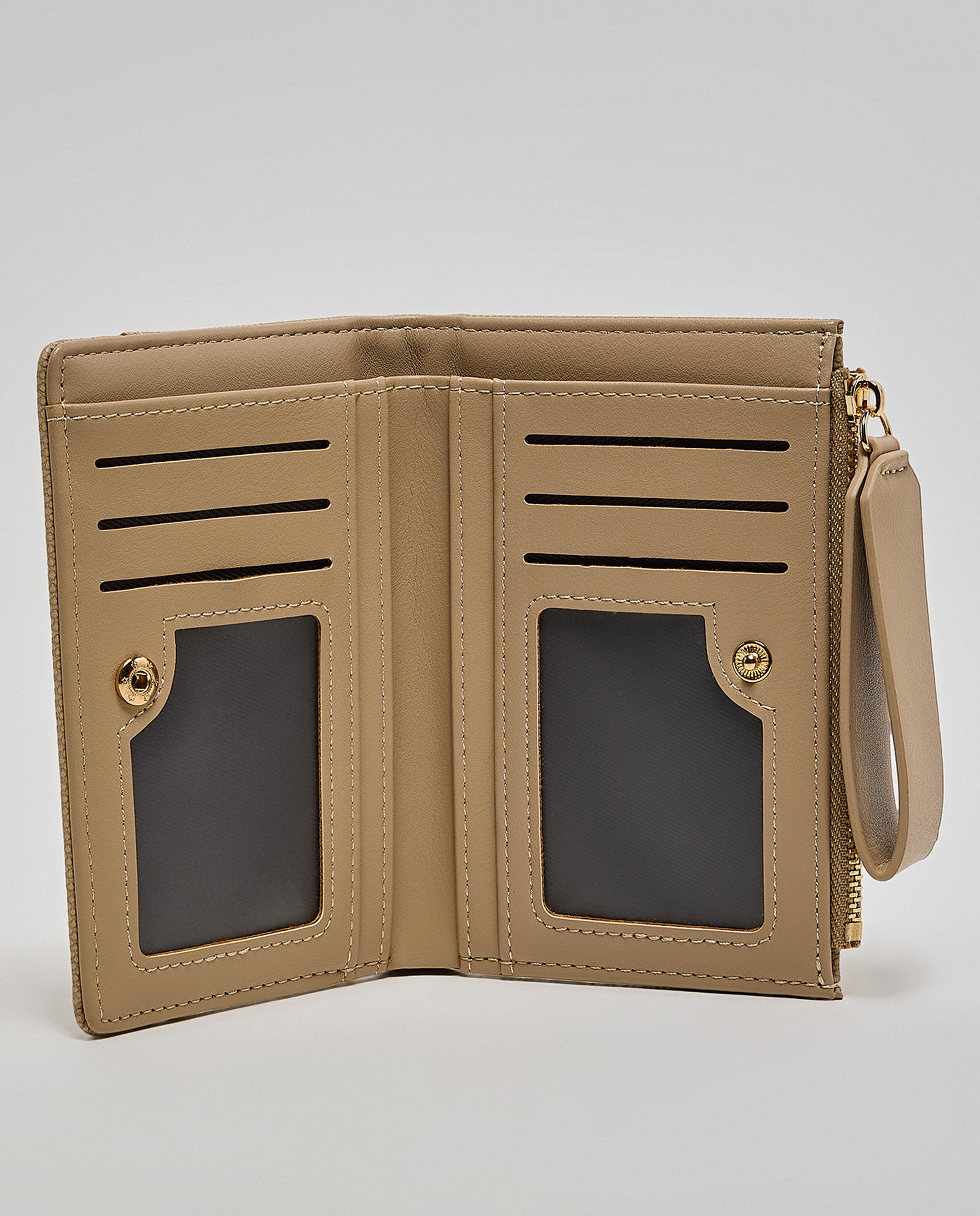 Multi-Slot Zippered Wallet