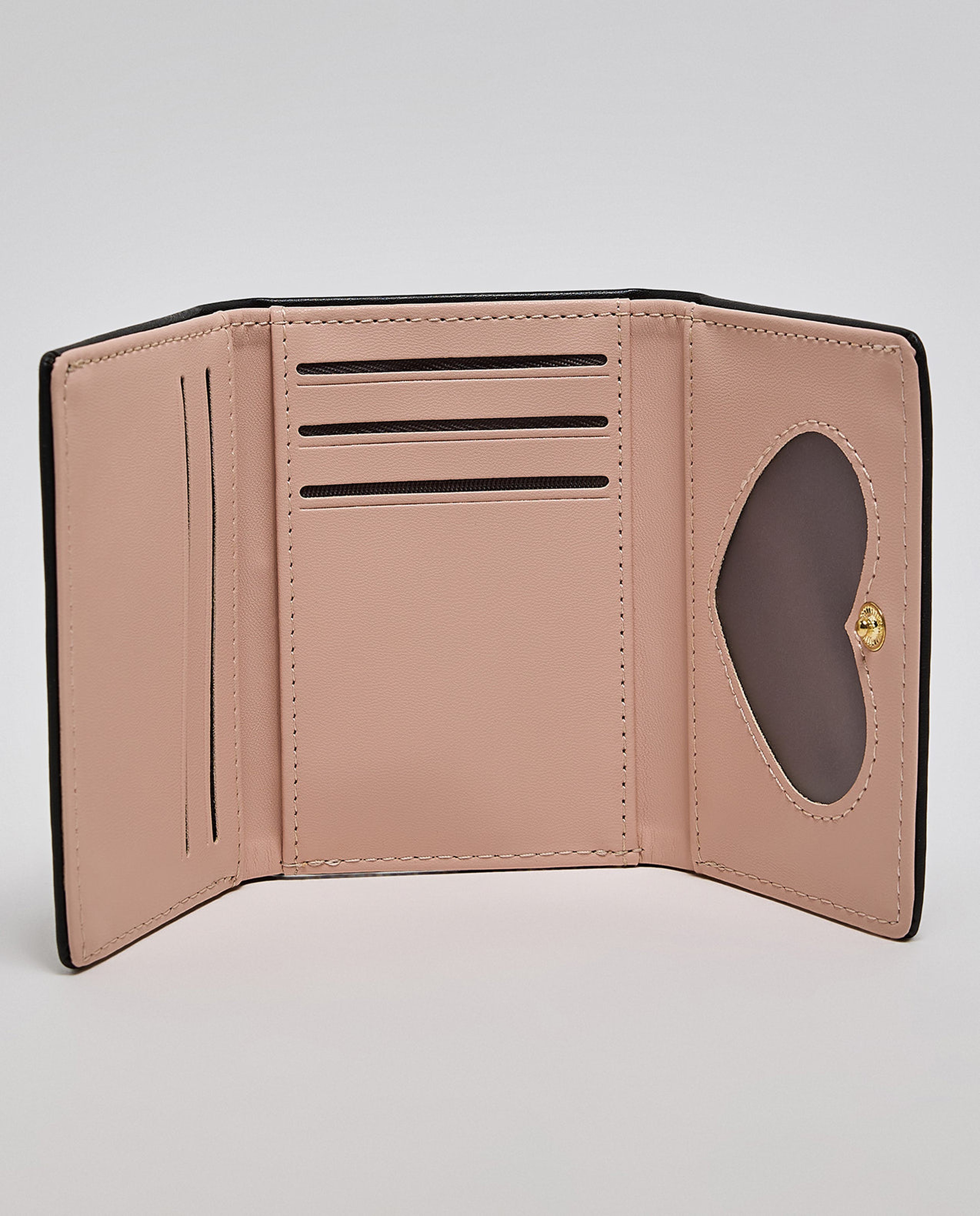 Embroidered Tri-Fold Wallet