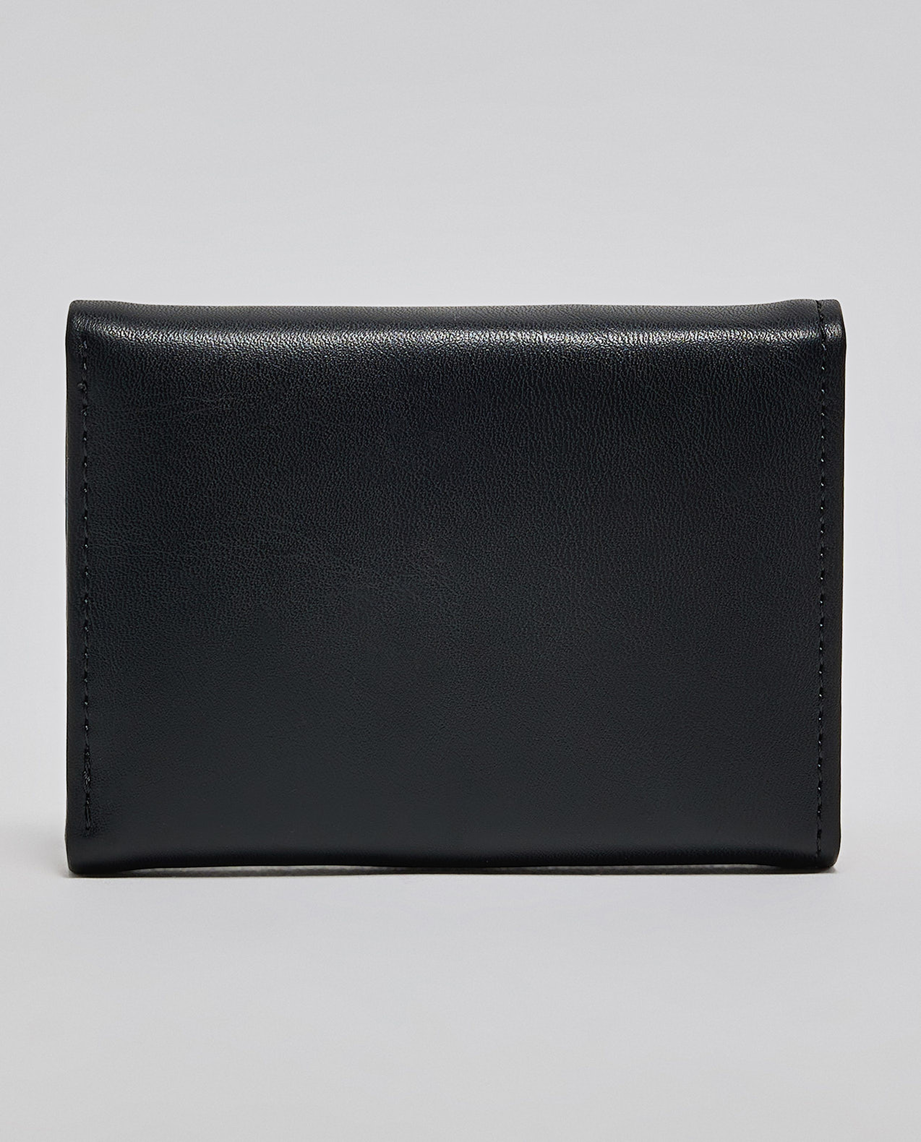 Embroidered Tri-Fold Wallet