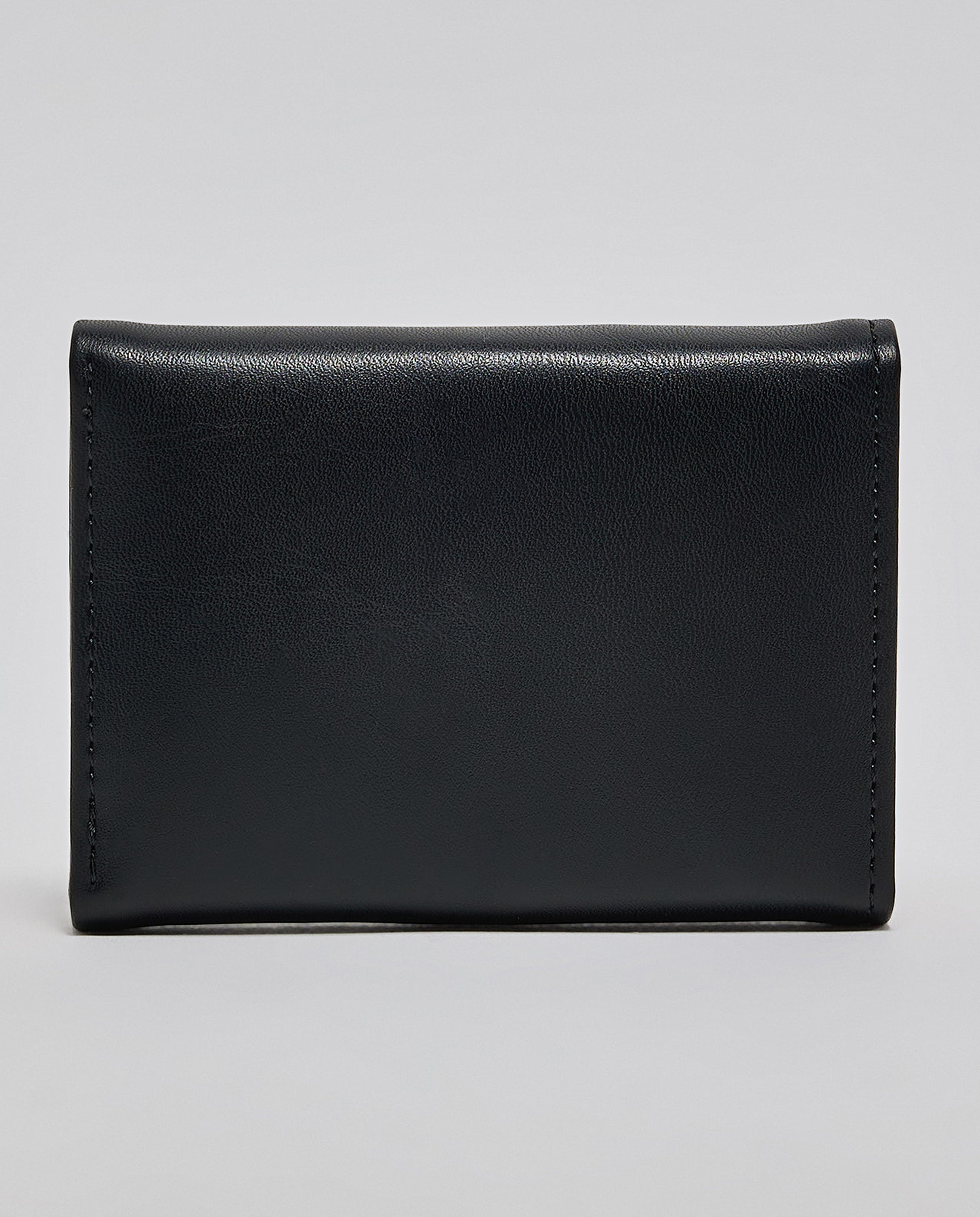 Embroidered Tri-Fold Wallet