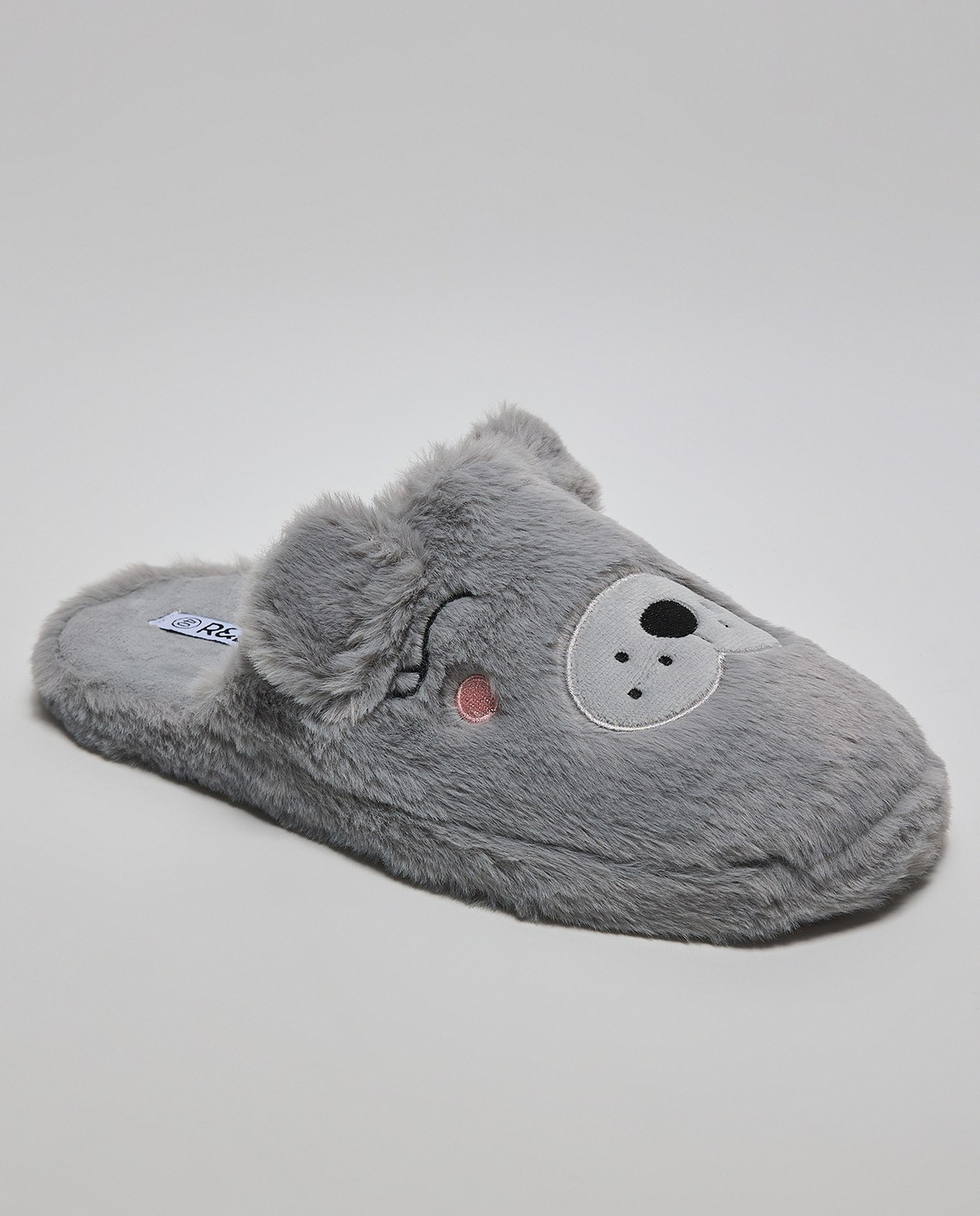 Appliqued Bedroom Slippers