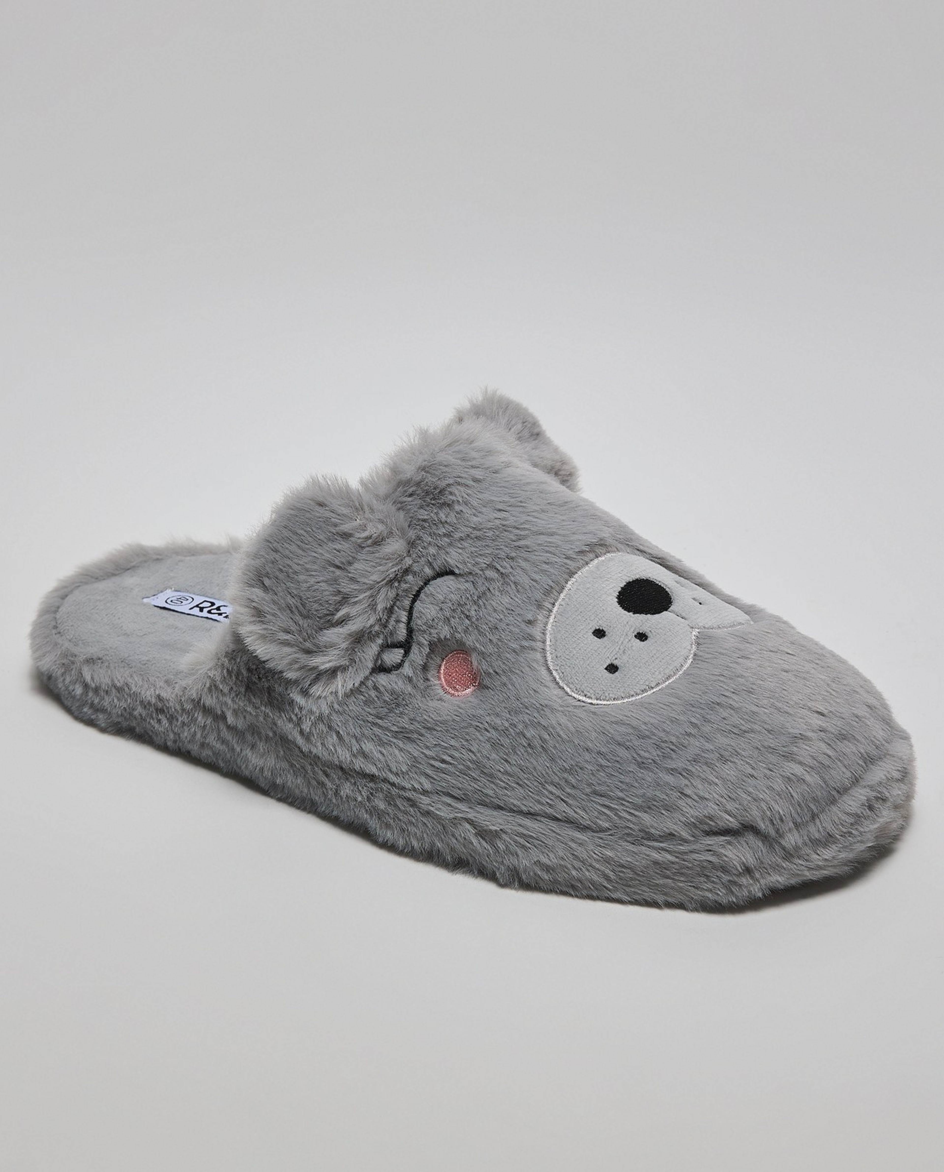 Appliqued Bedroom Slippers