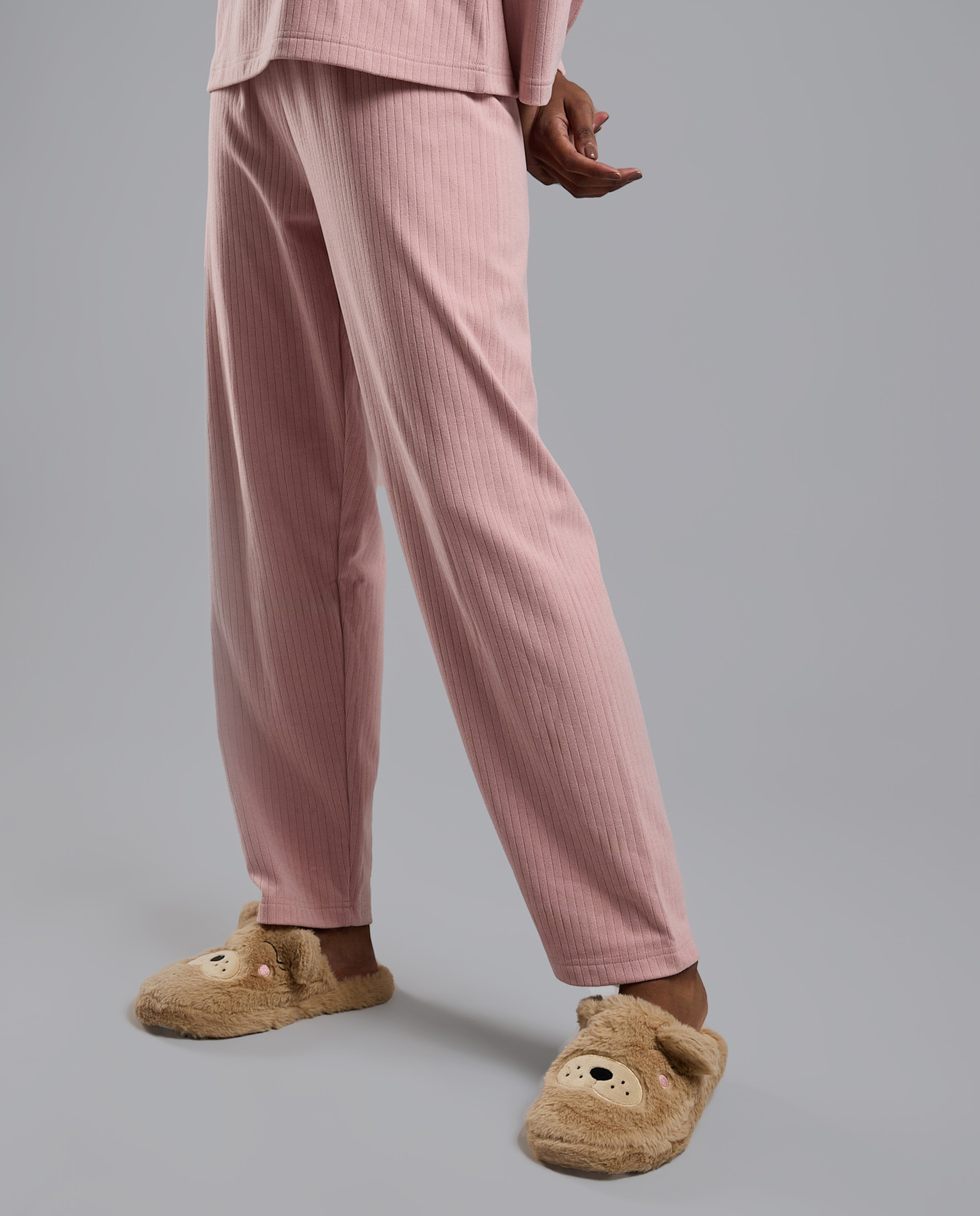 Appliqued Bedroom Slippers