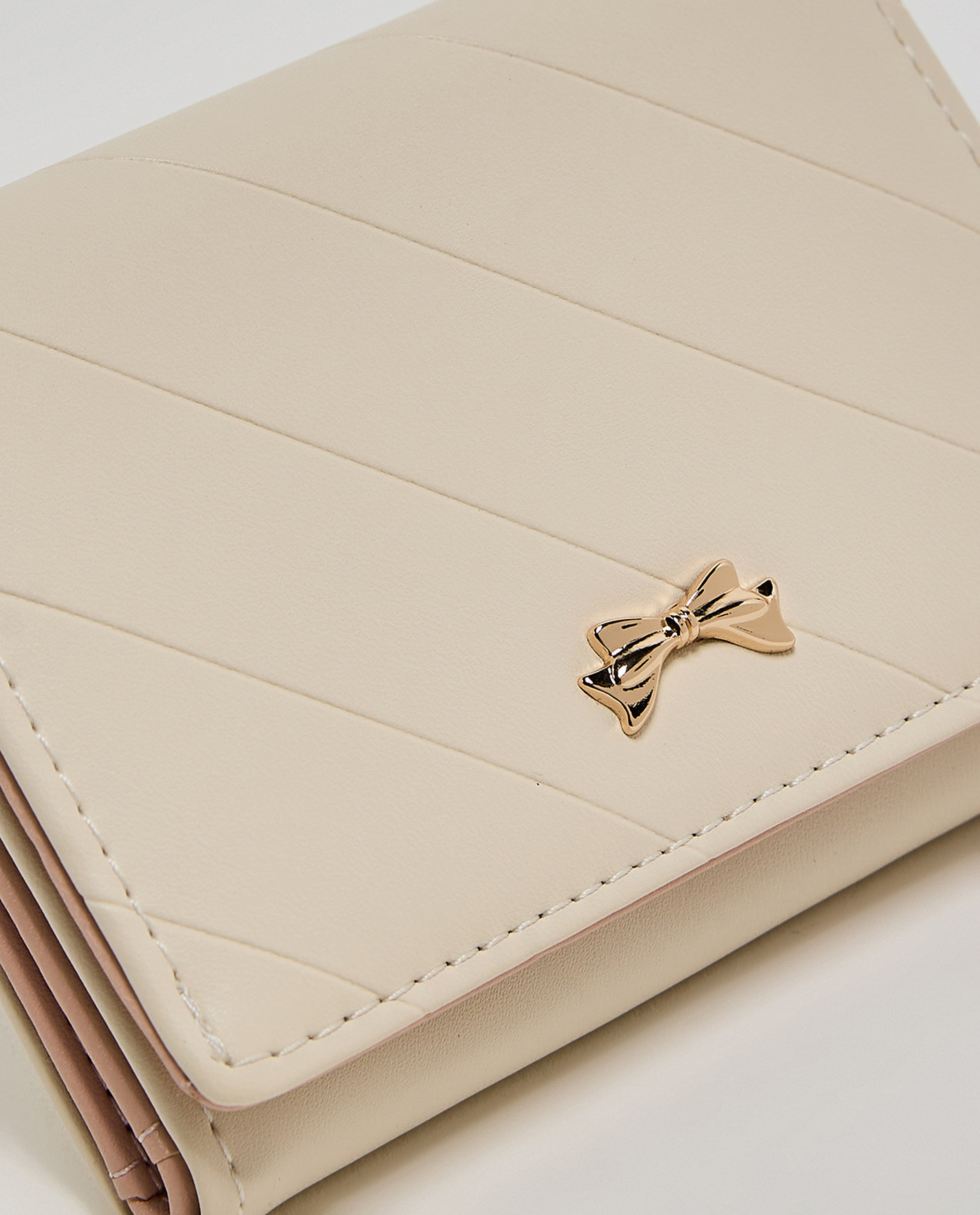 Textured Tri-Fold Wallet