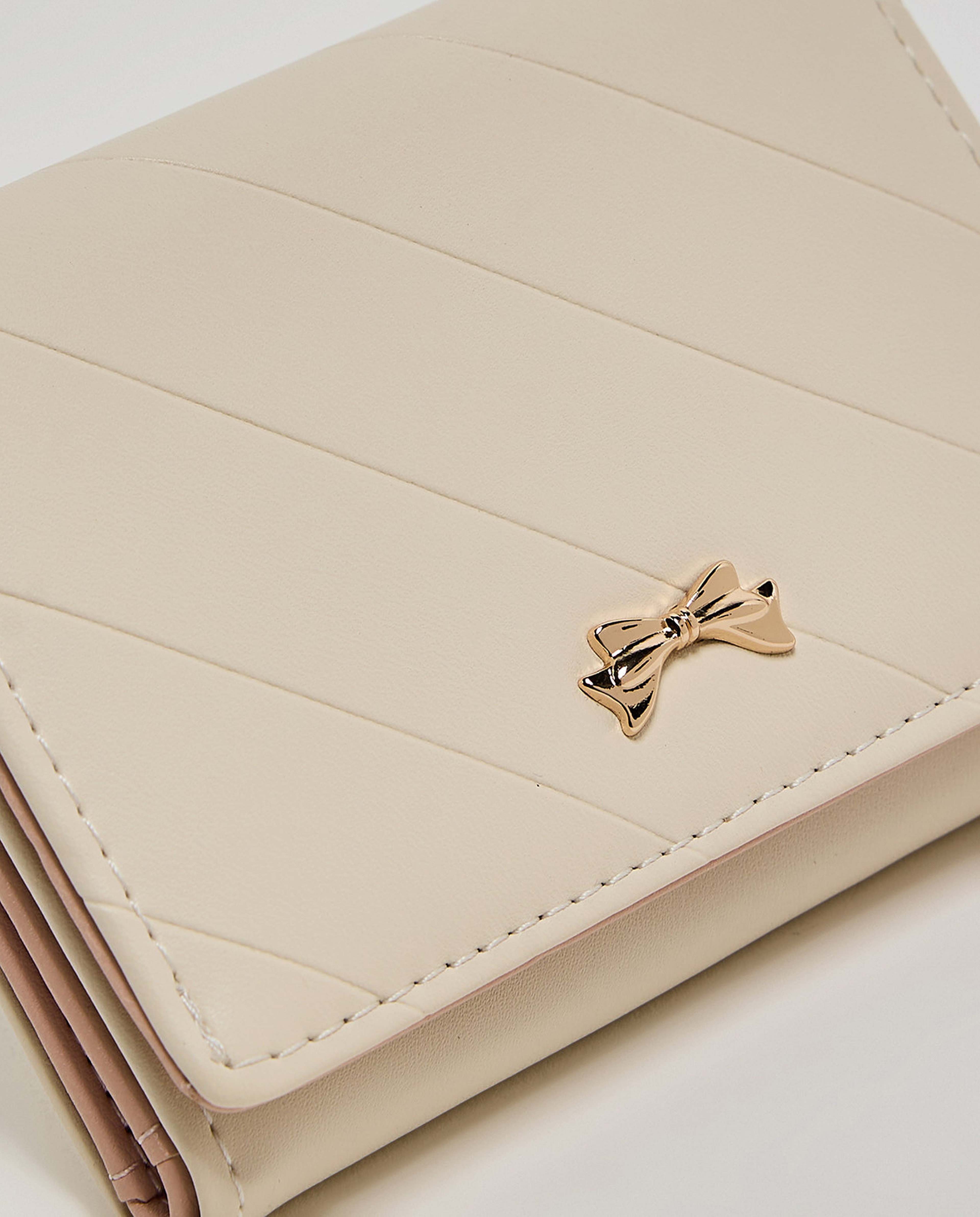 Textured Tri-Fold Wallet