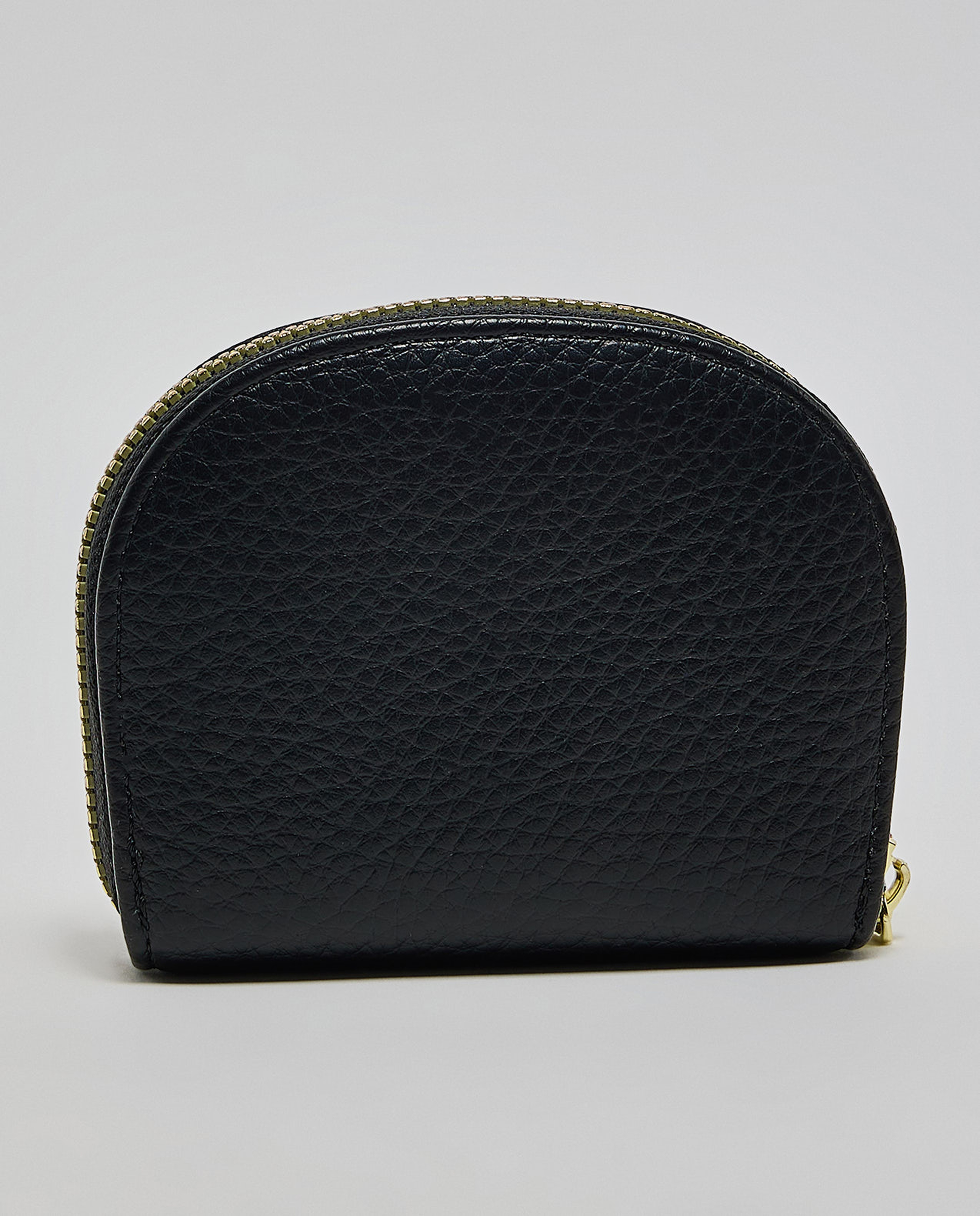 Textured Zip-Around Wallet