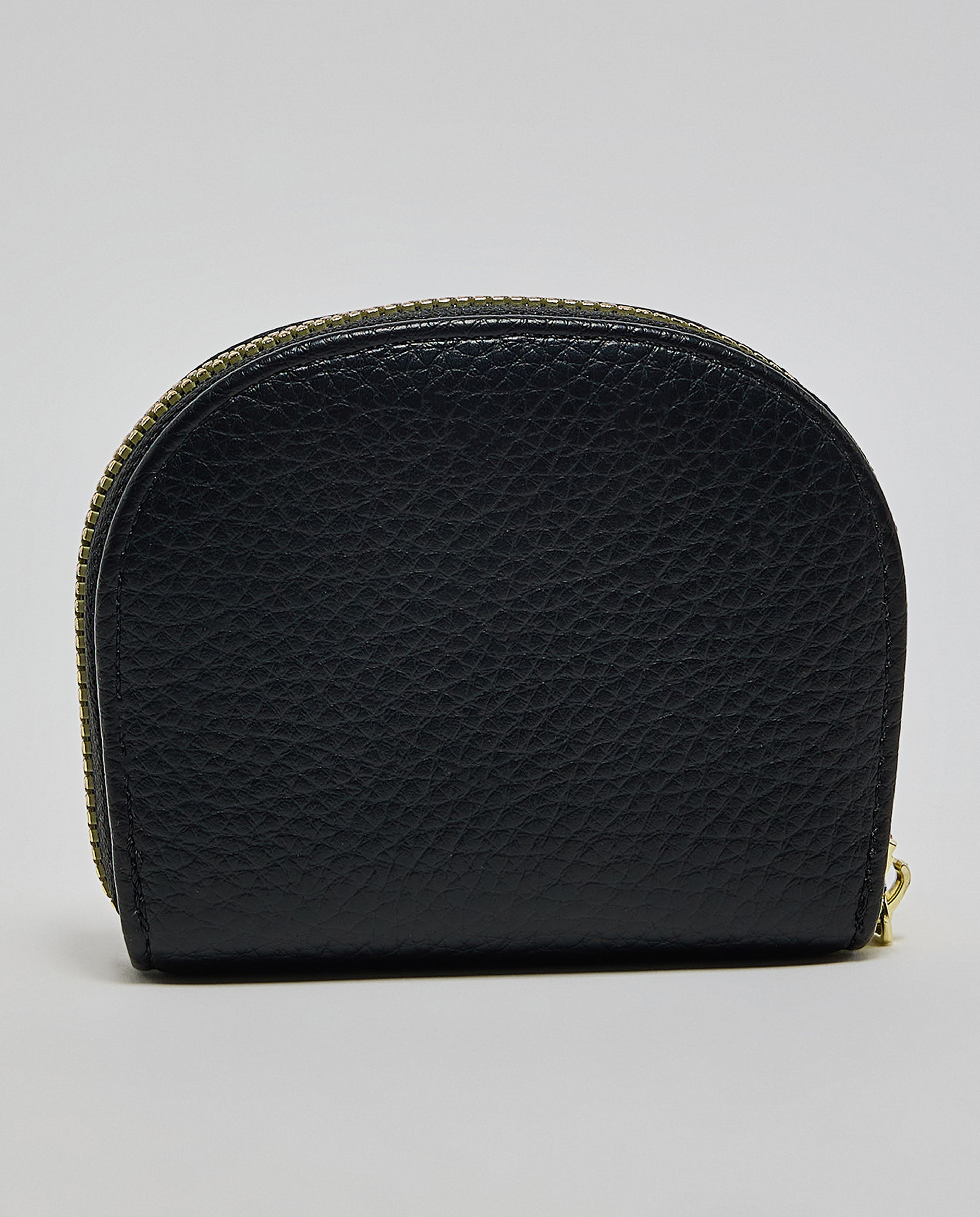 Textured Zip-Around Wallet