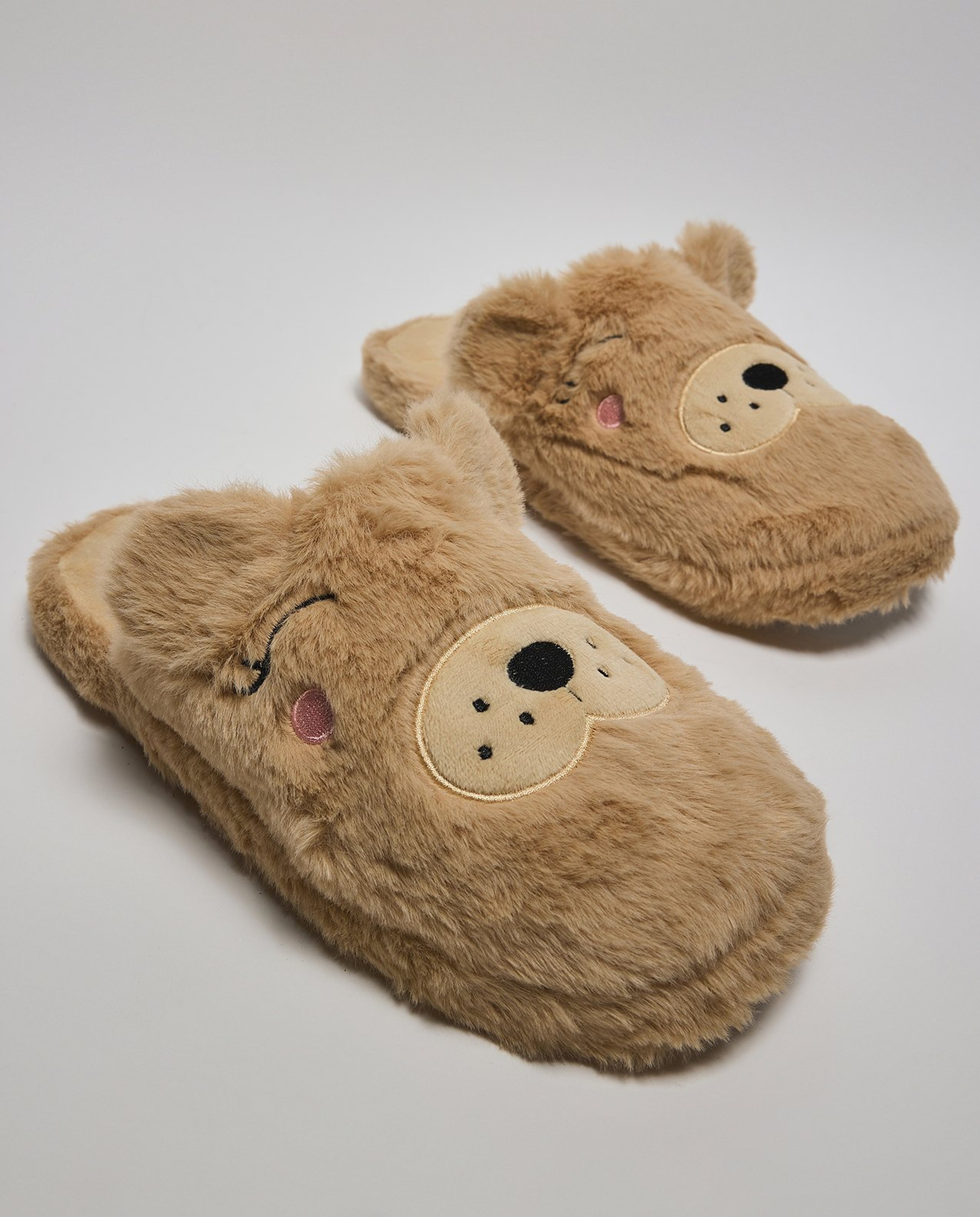 Appliqued Bedroom Slippers