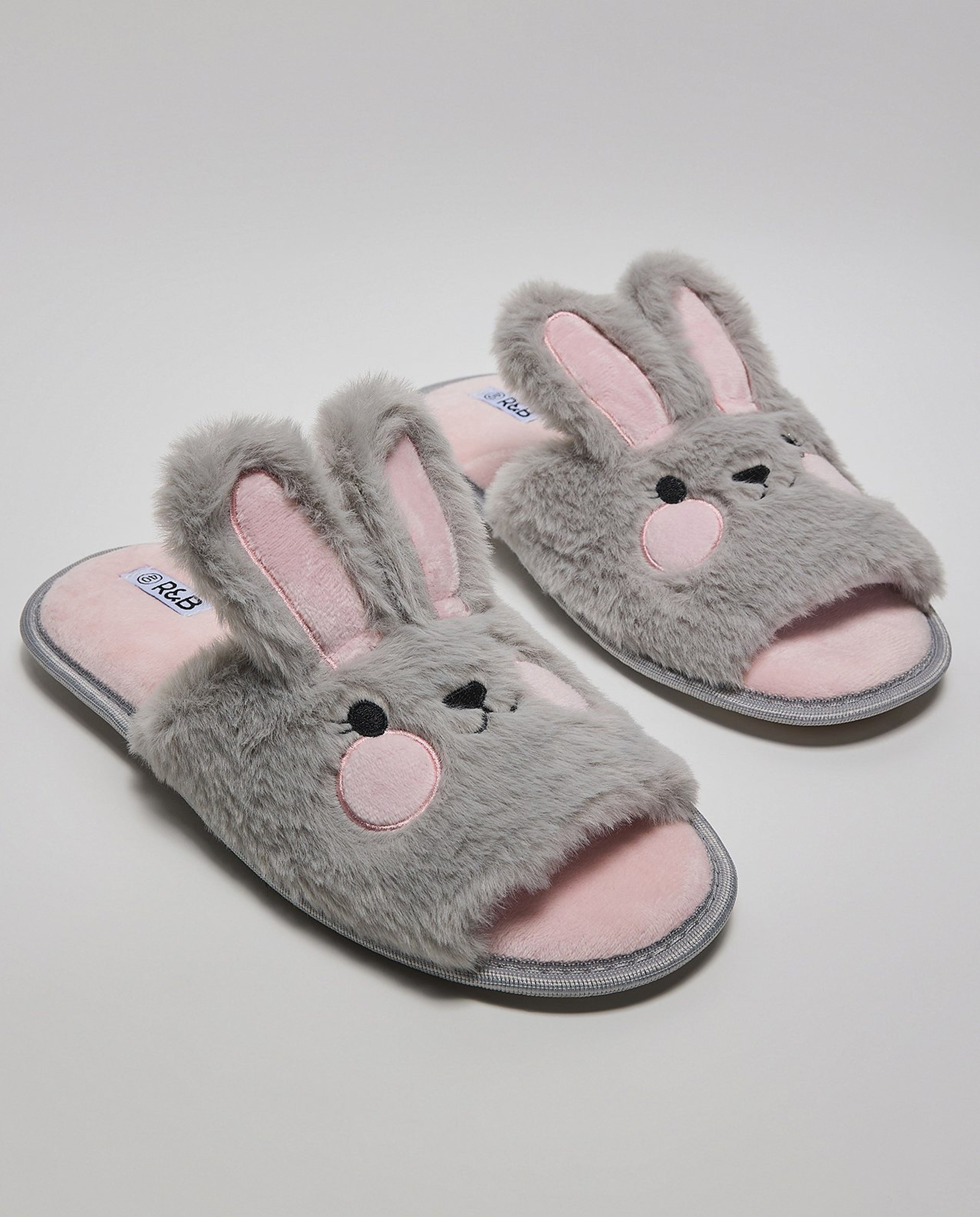 Appliqued Bedroom Slippers