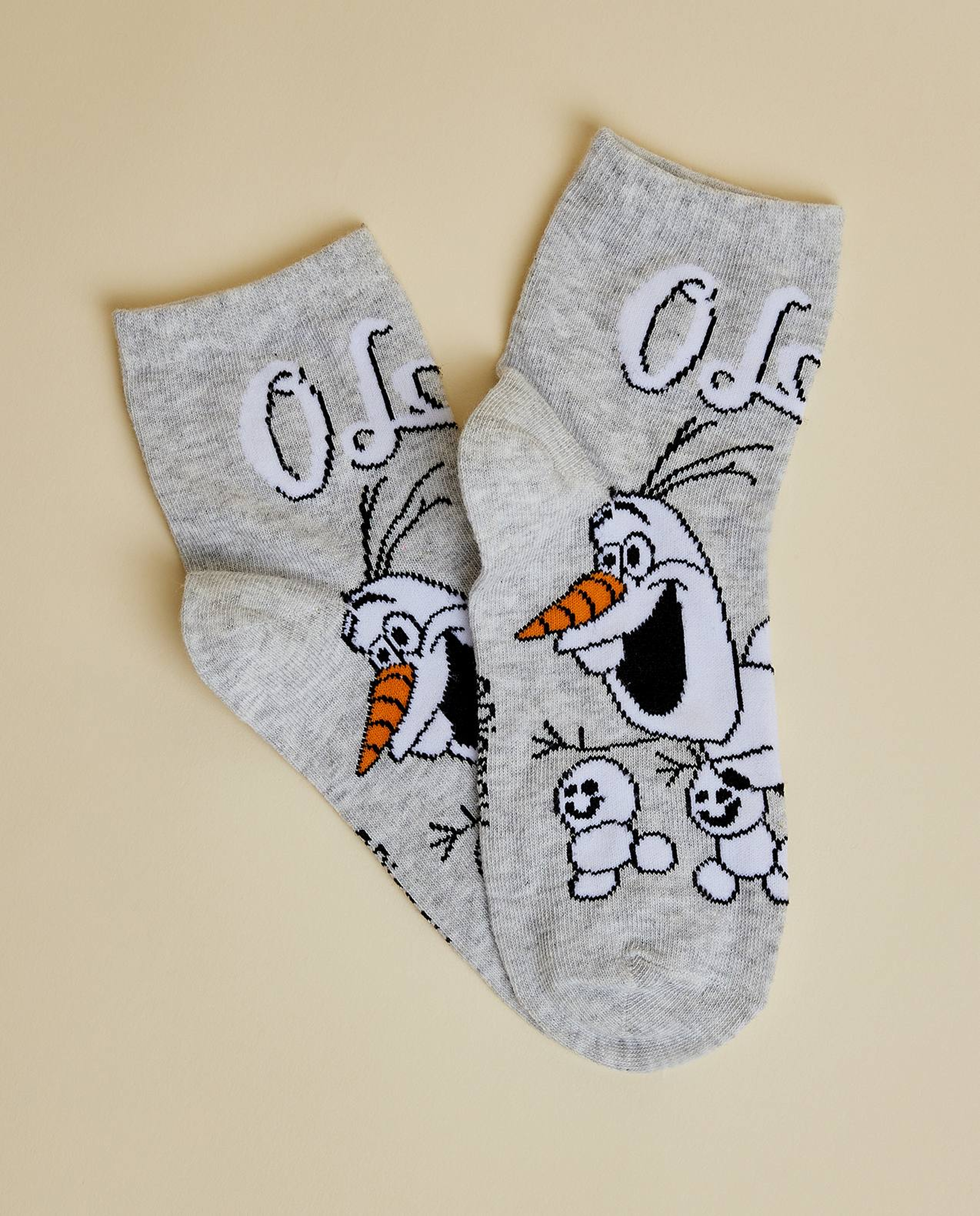 3 Pack Frozen Ankle Socks