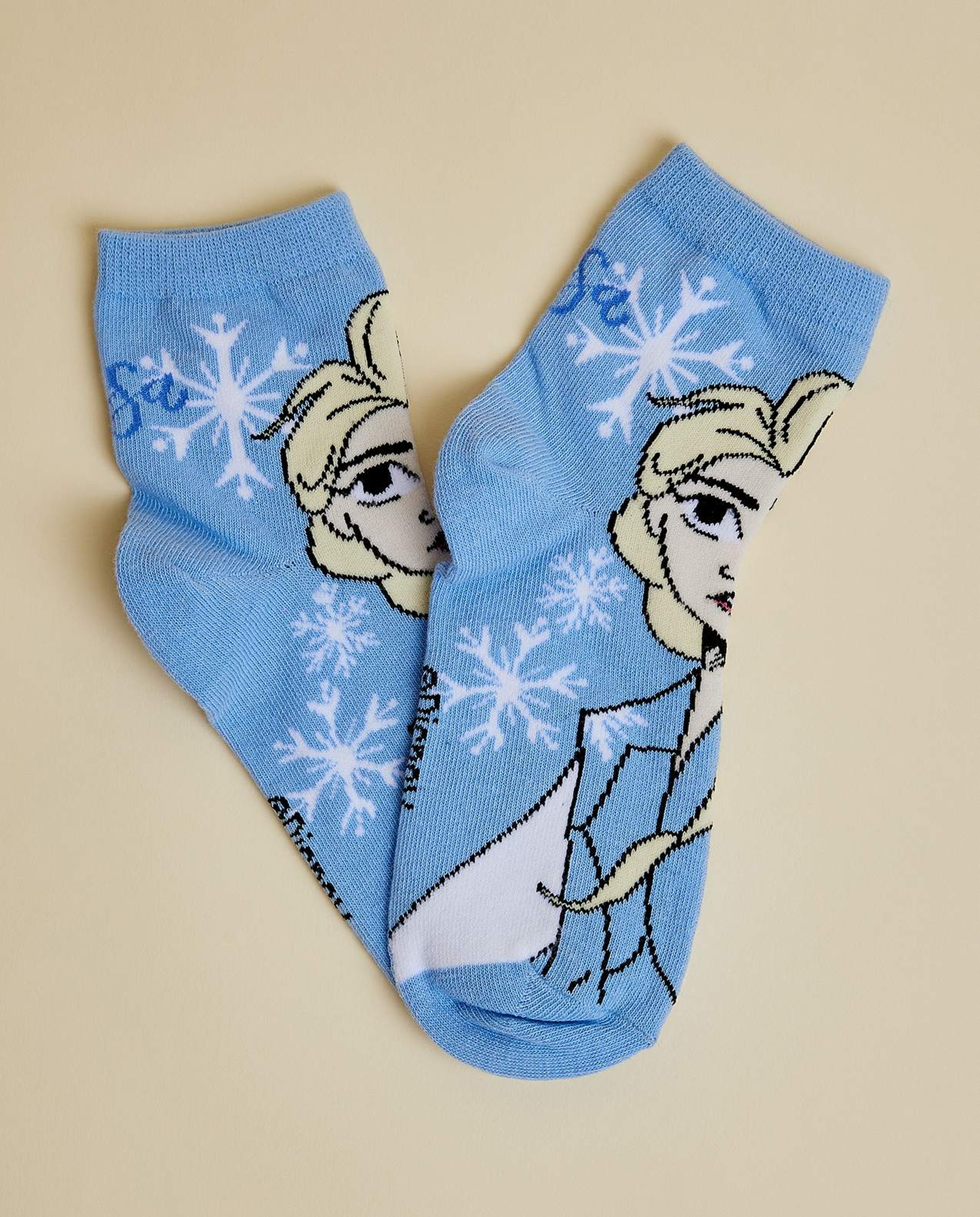 3 Pack Frozen Ankle Socks
