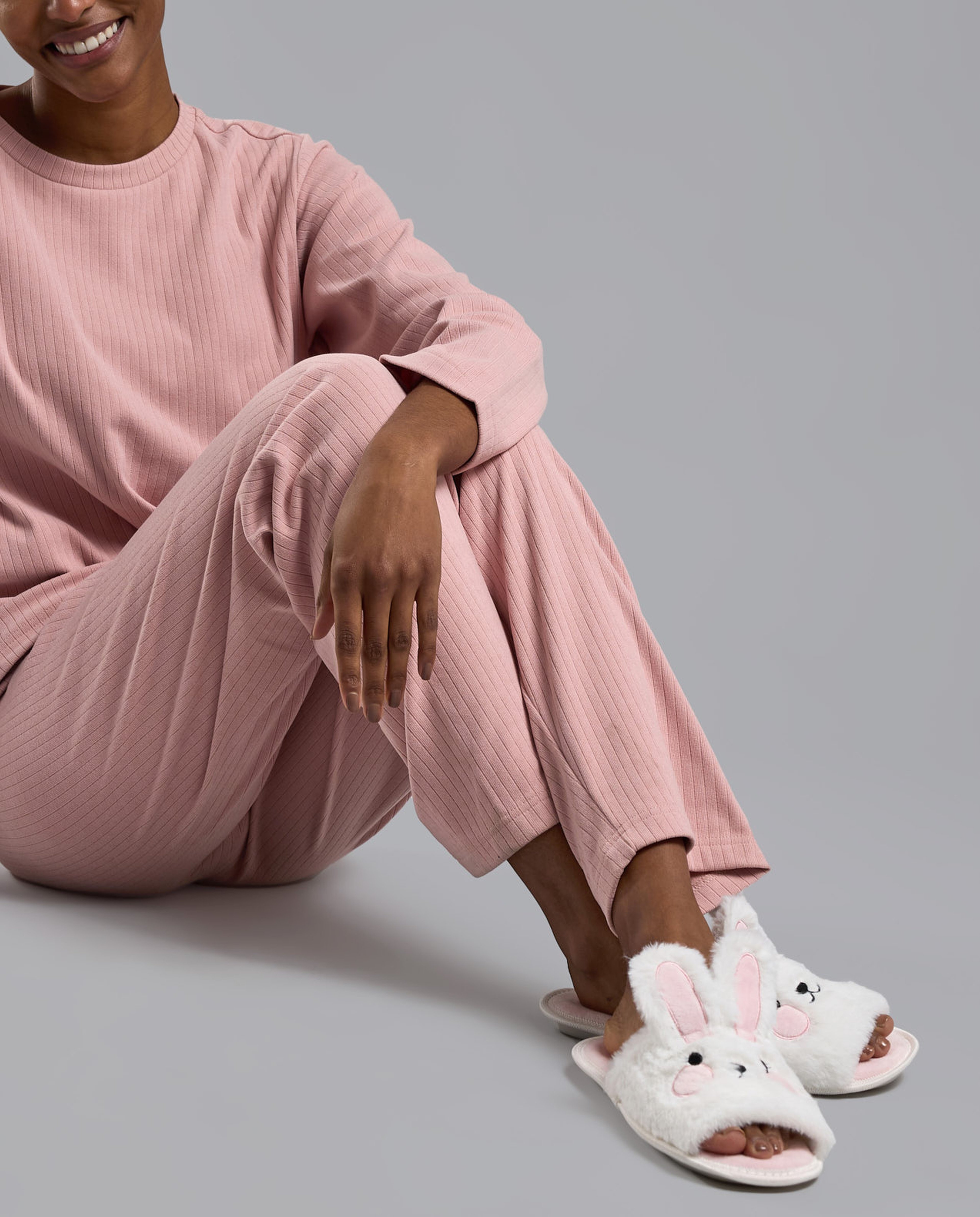 Appliqued Bedroom Slippers