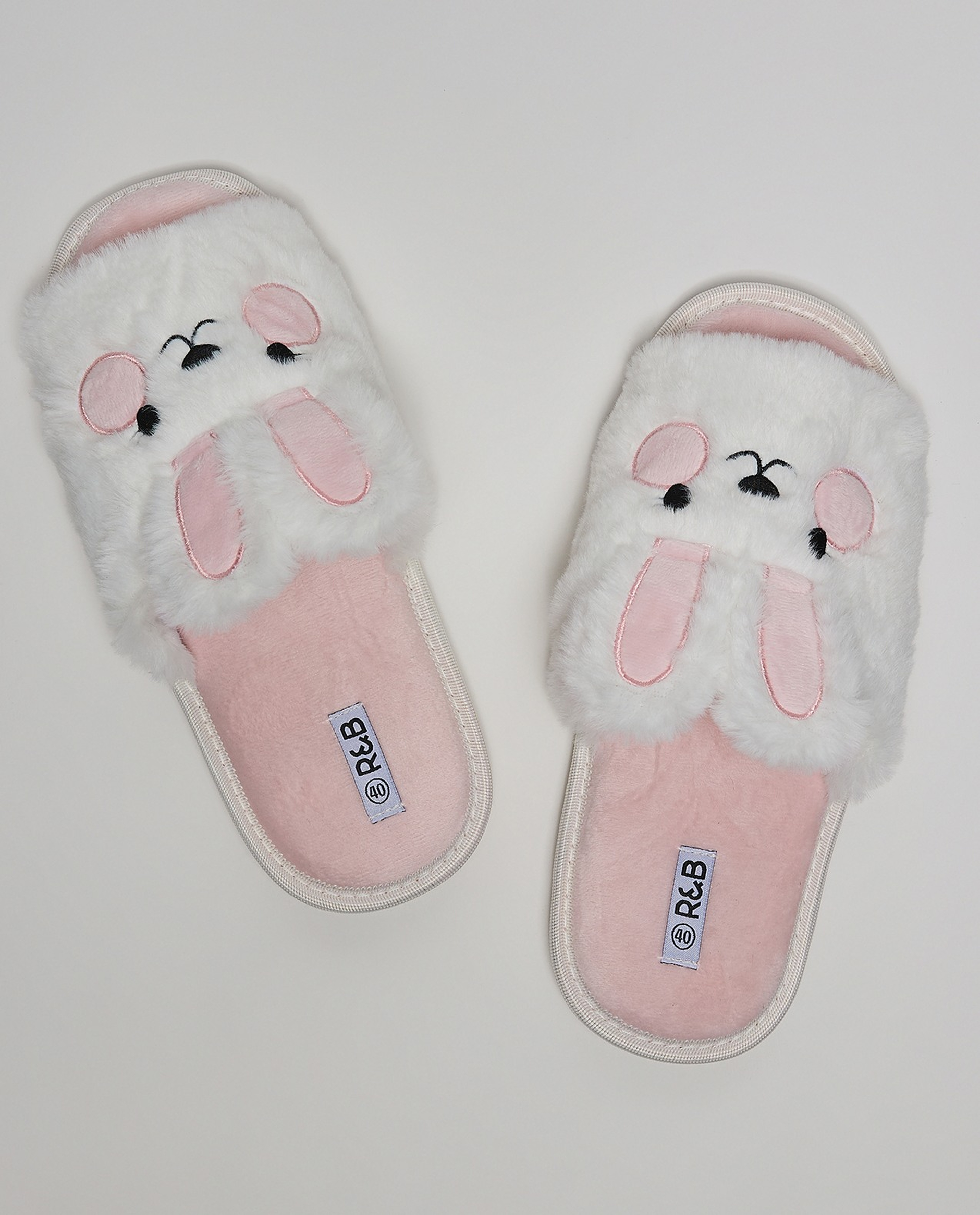 Appliqued Bedroom Slippers