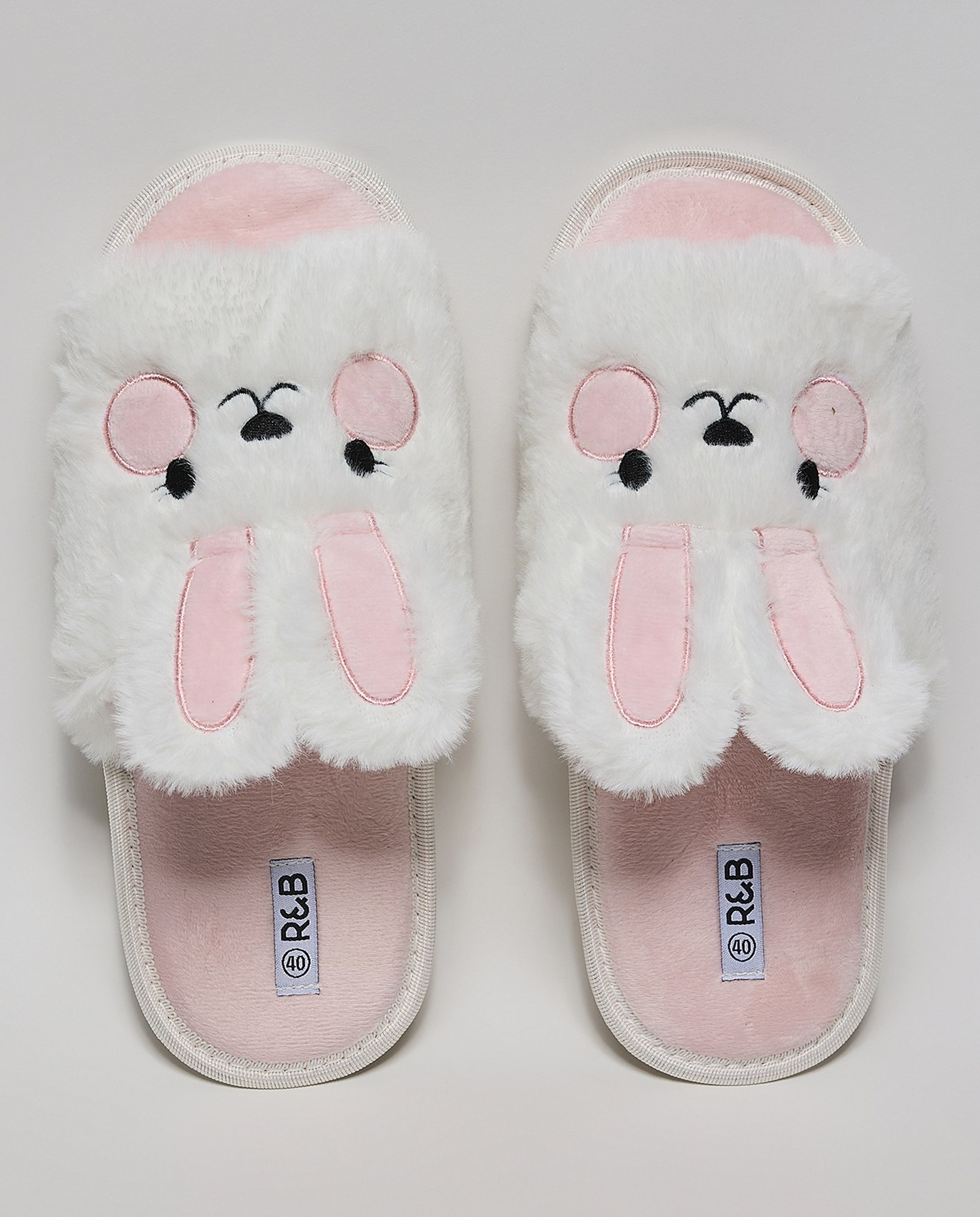 Appliqued Bedroom Slippers
