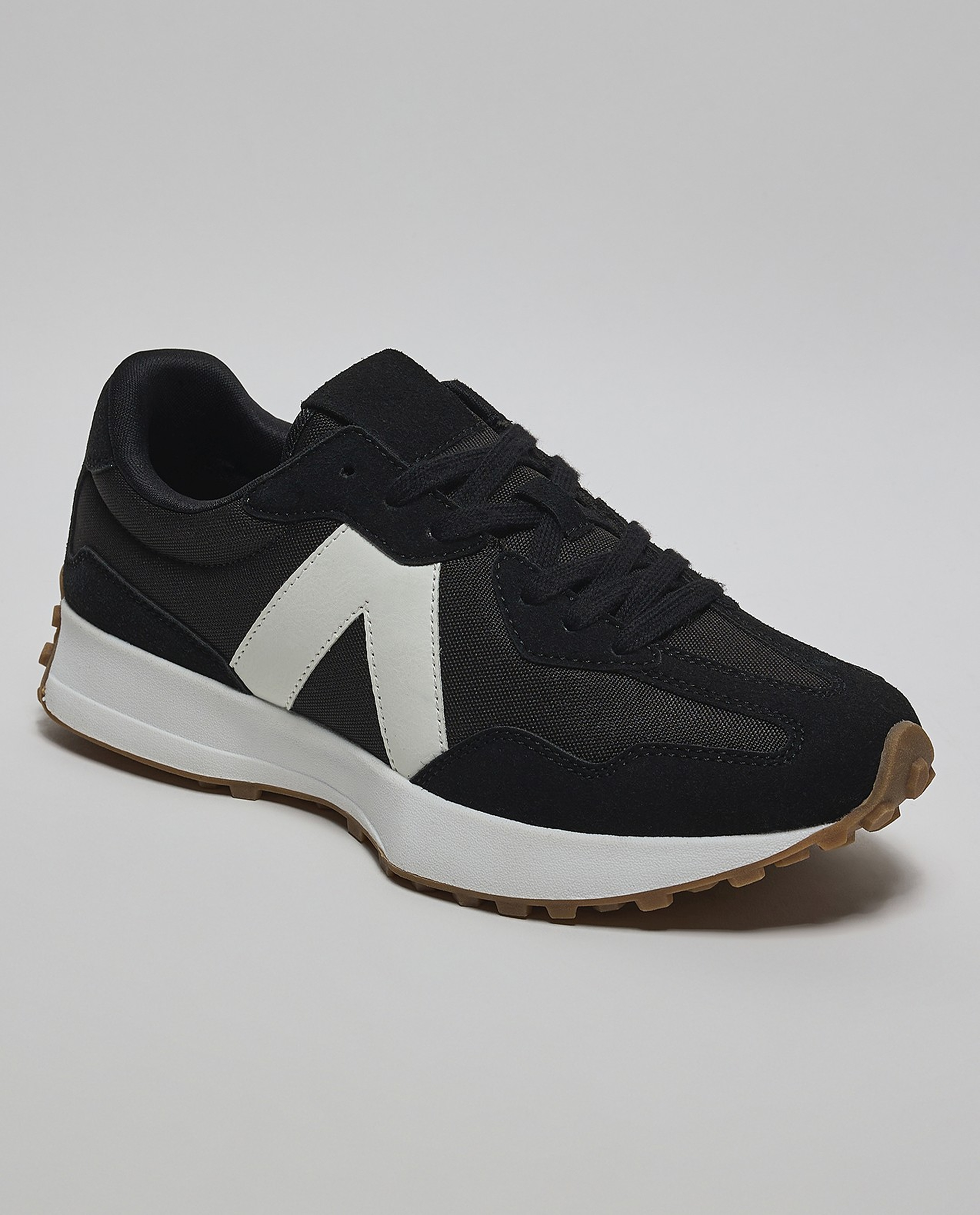 Contrast Trim Sneakers