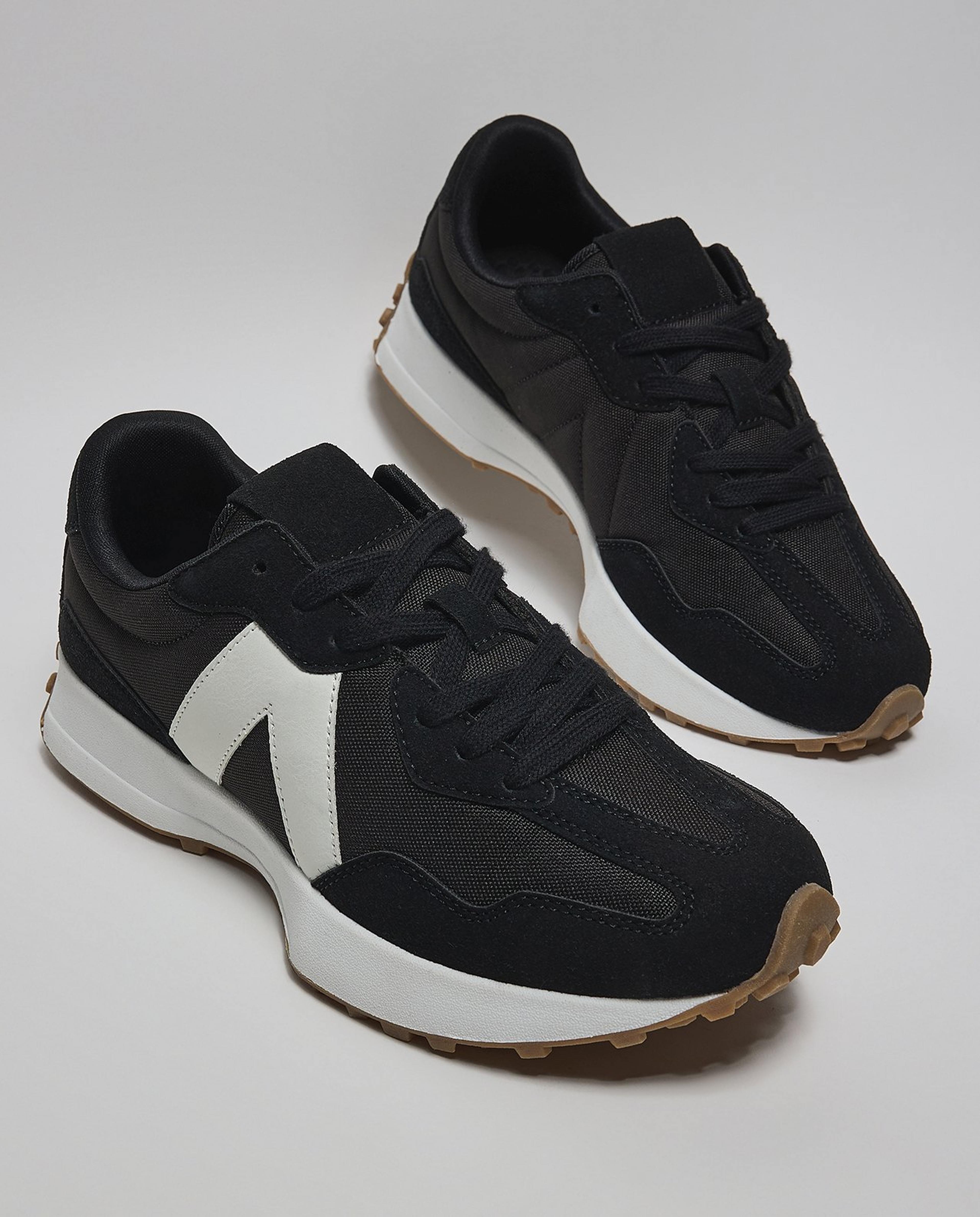 Contrast Trim Sneakers