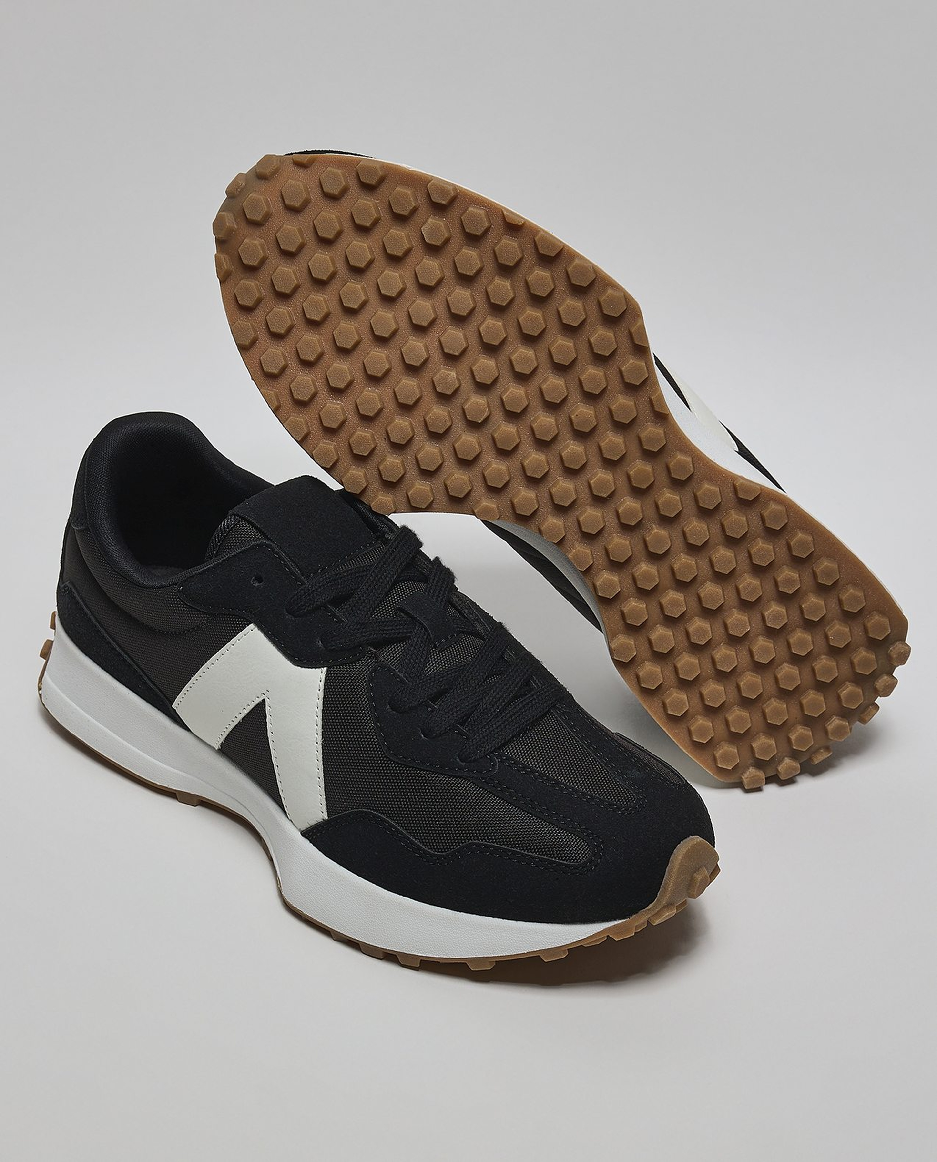 Contrast Trim Sneakers