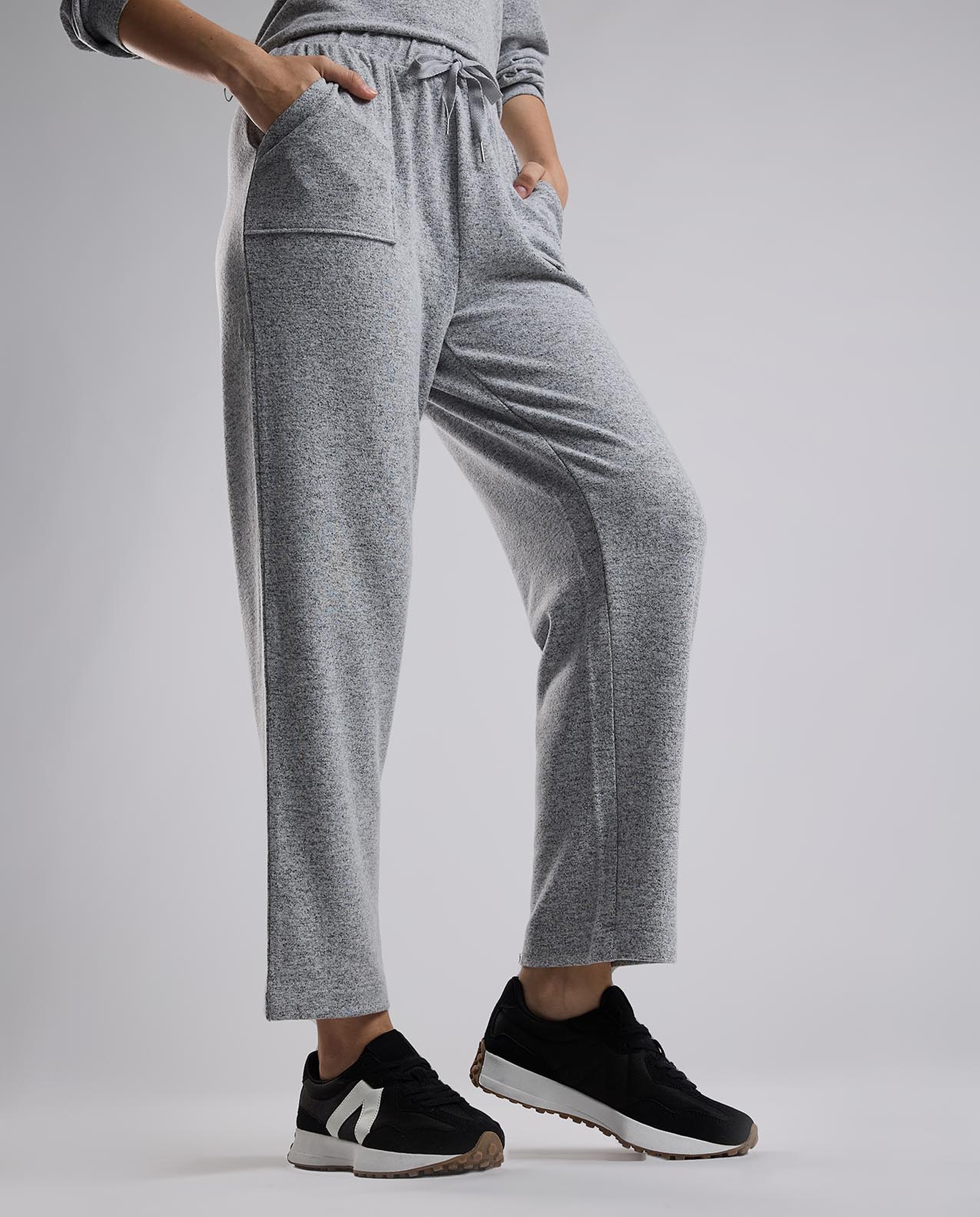 Contrast Trim Sneakers