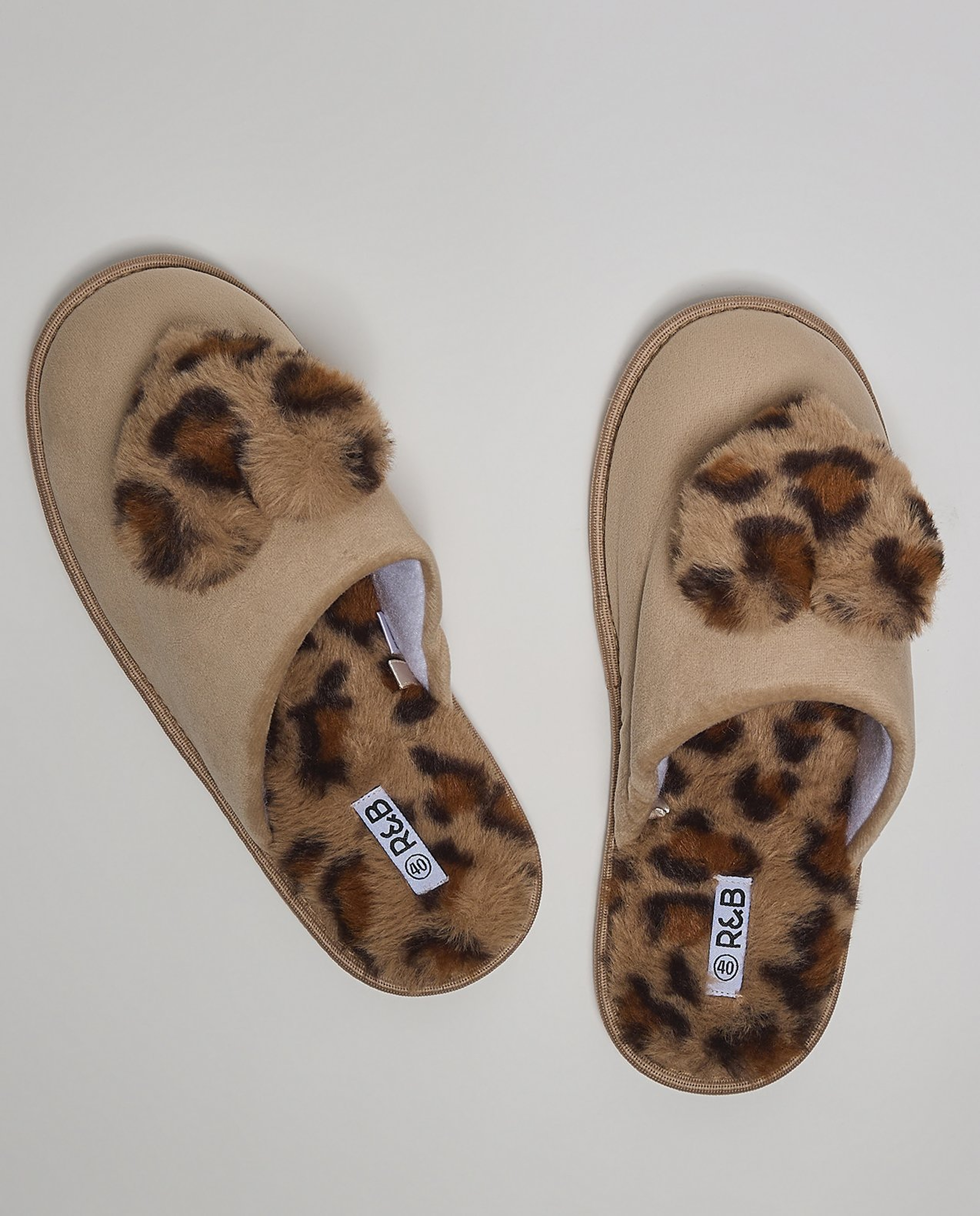 Appliqued Bedroom Slippers