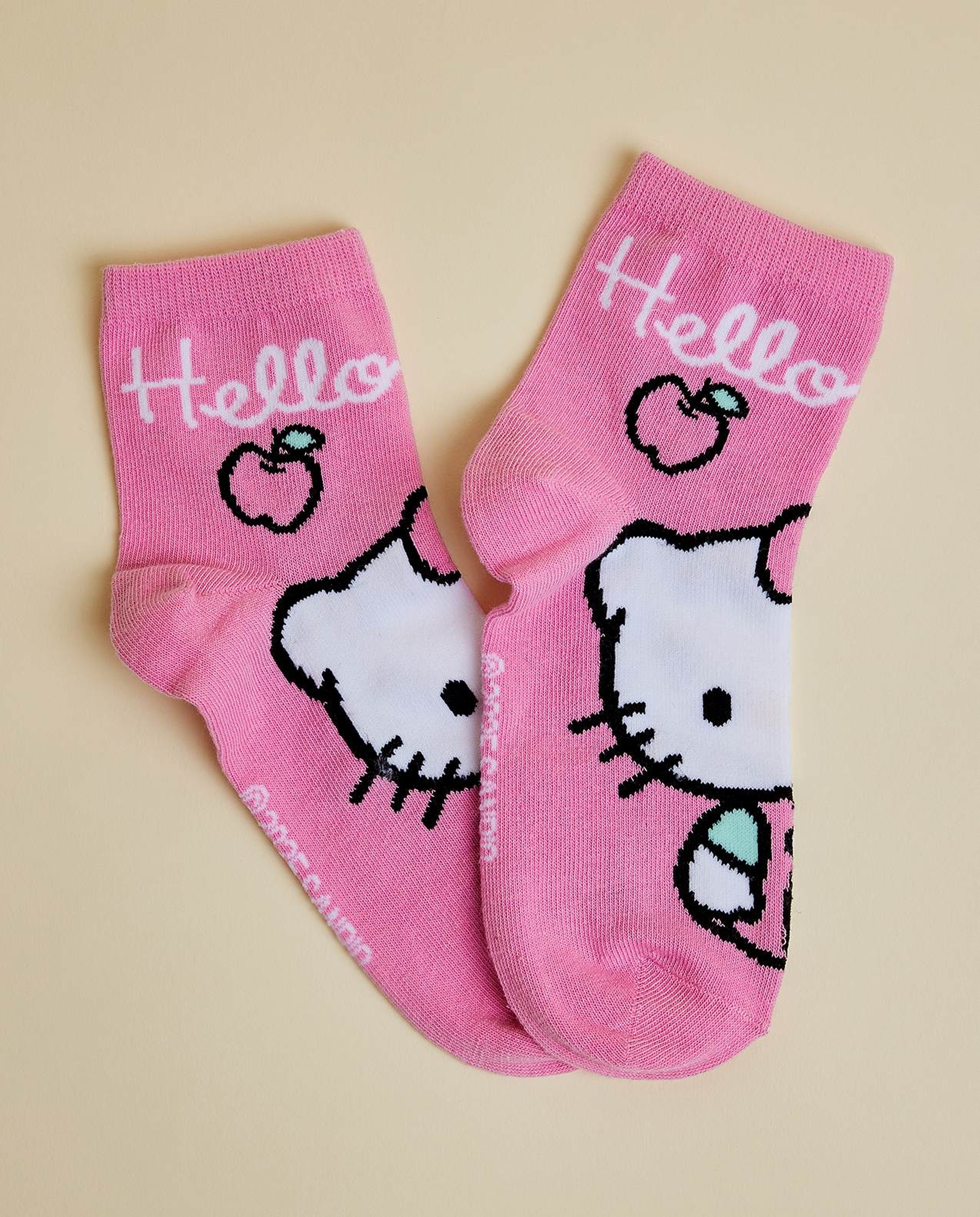 3 Pack Hello Kitty Ankle Socks