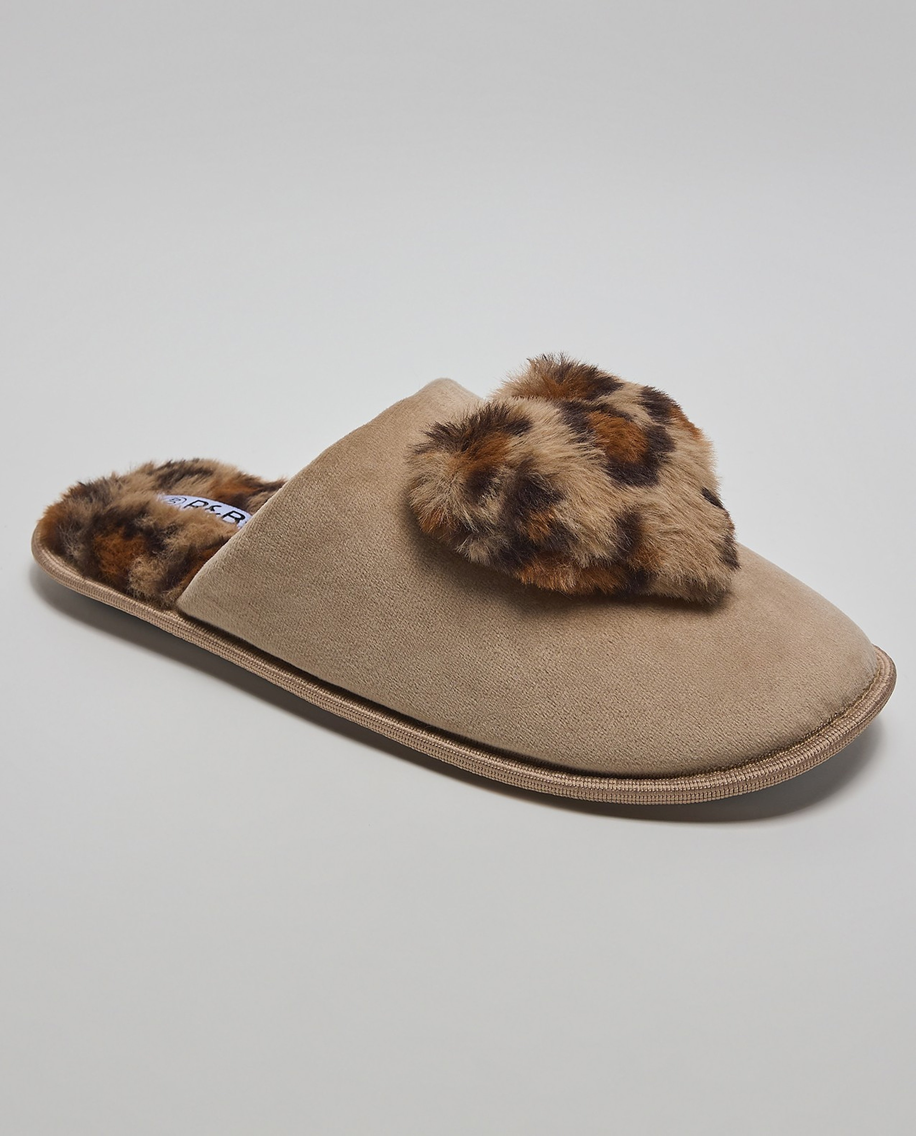 Appliqued Bedroom Slippers