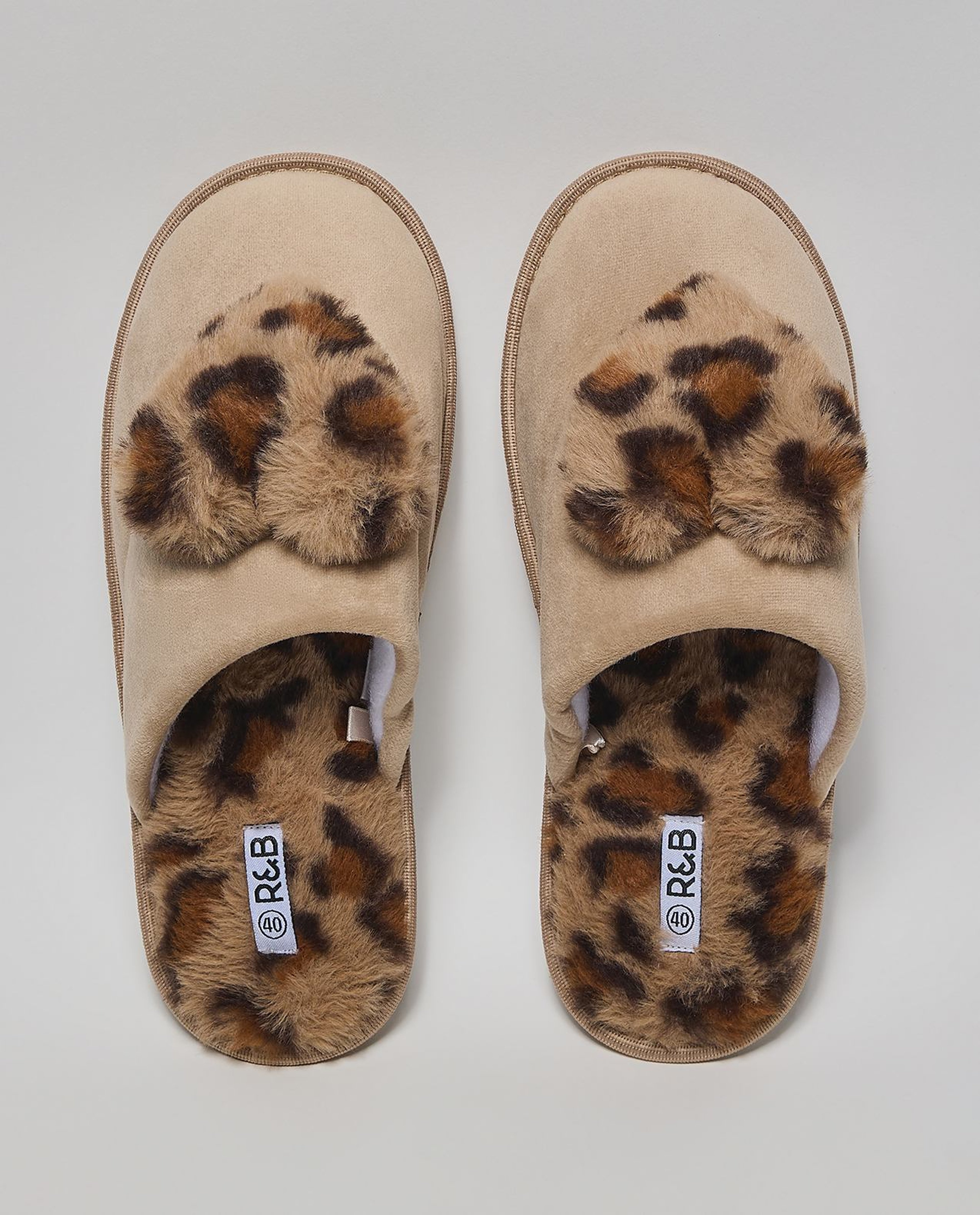 Appliqued Bedroom Slippers