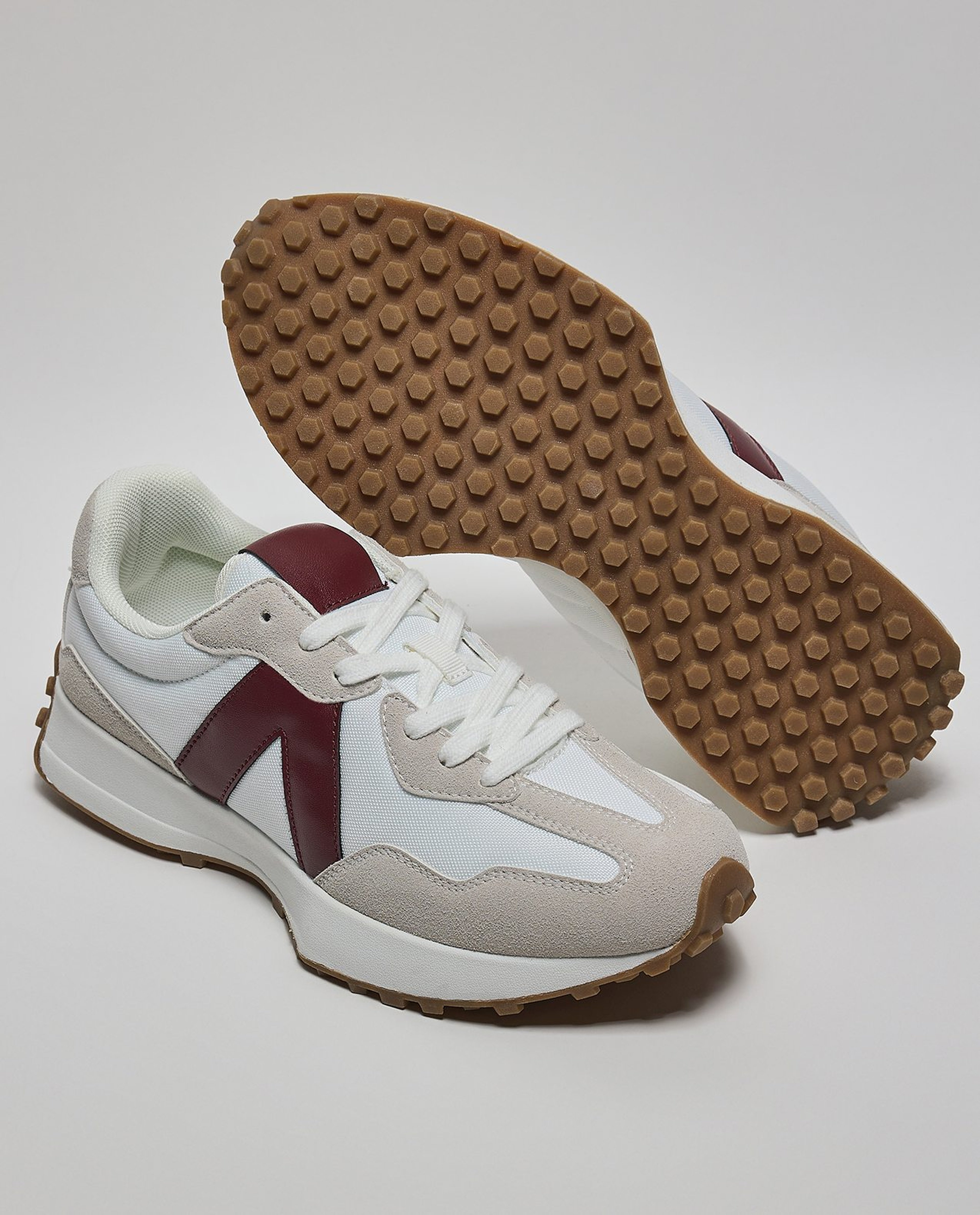 Color Block Lace Up Sneakers