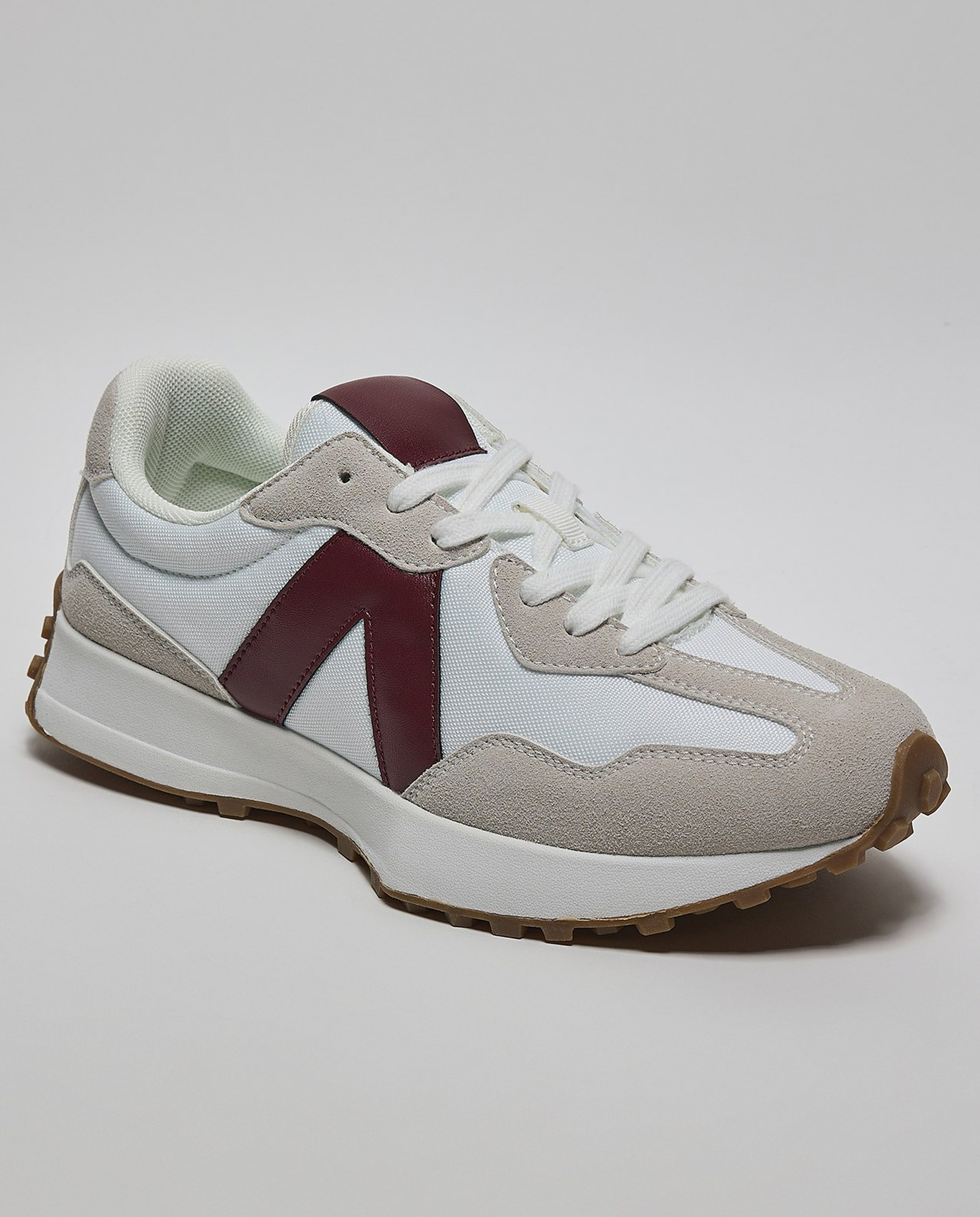 Color Block Lace Up Sneakers