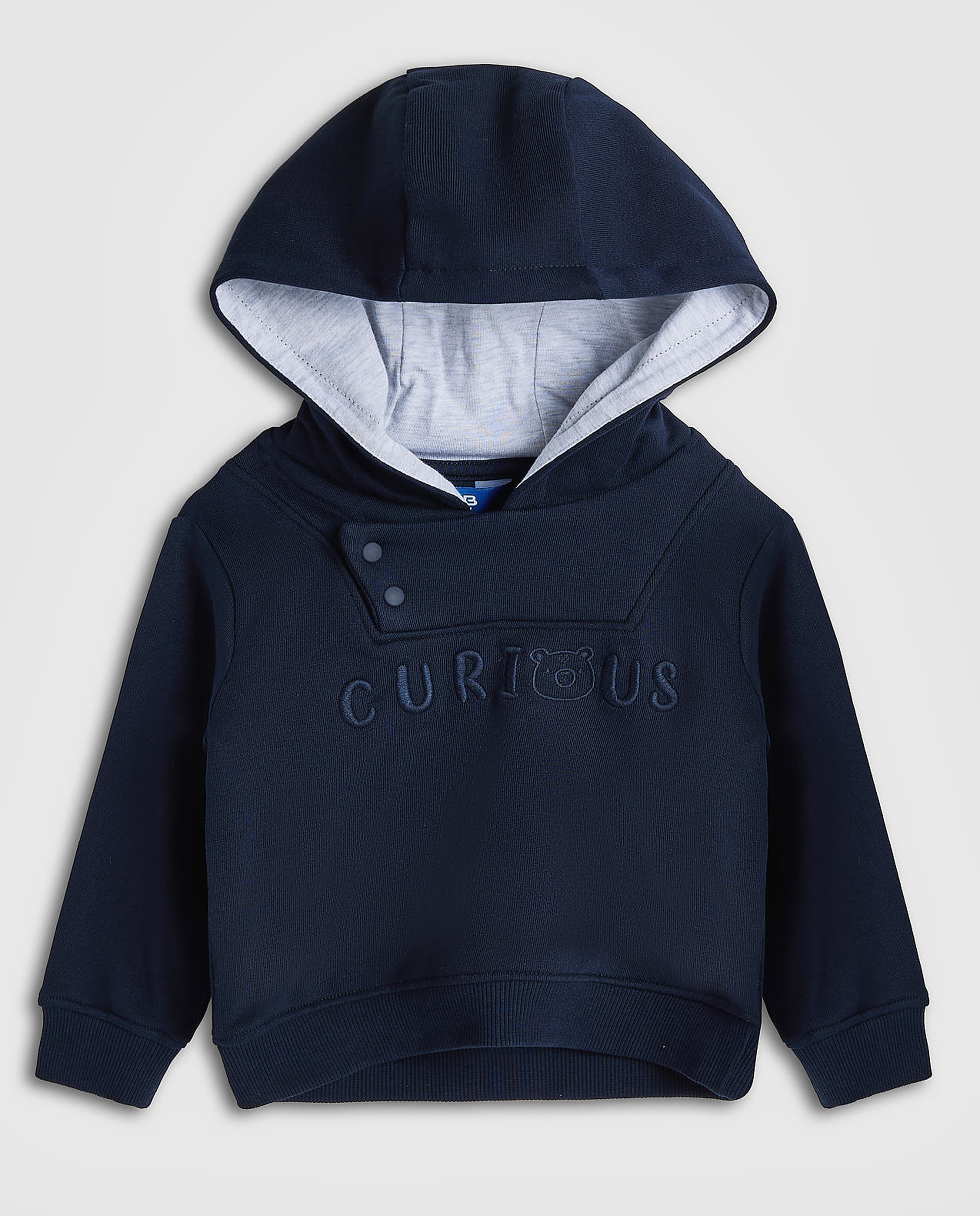 Embroidered Hooded Clothing Set