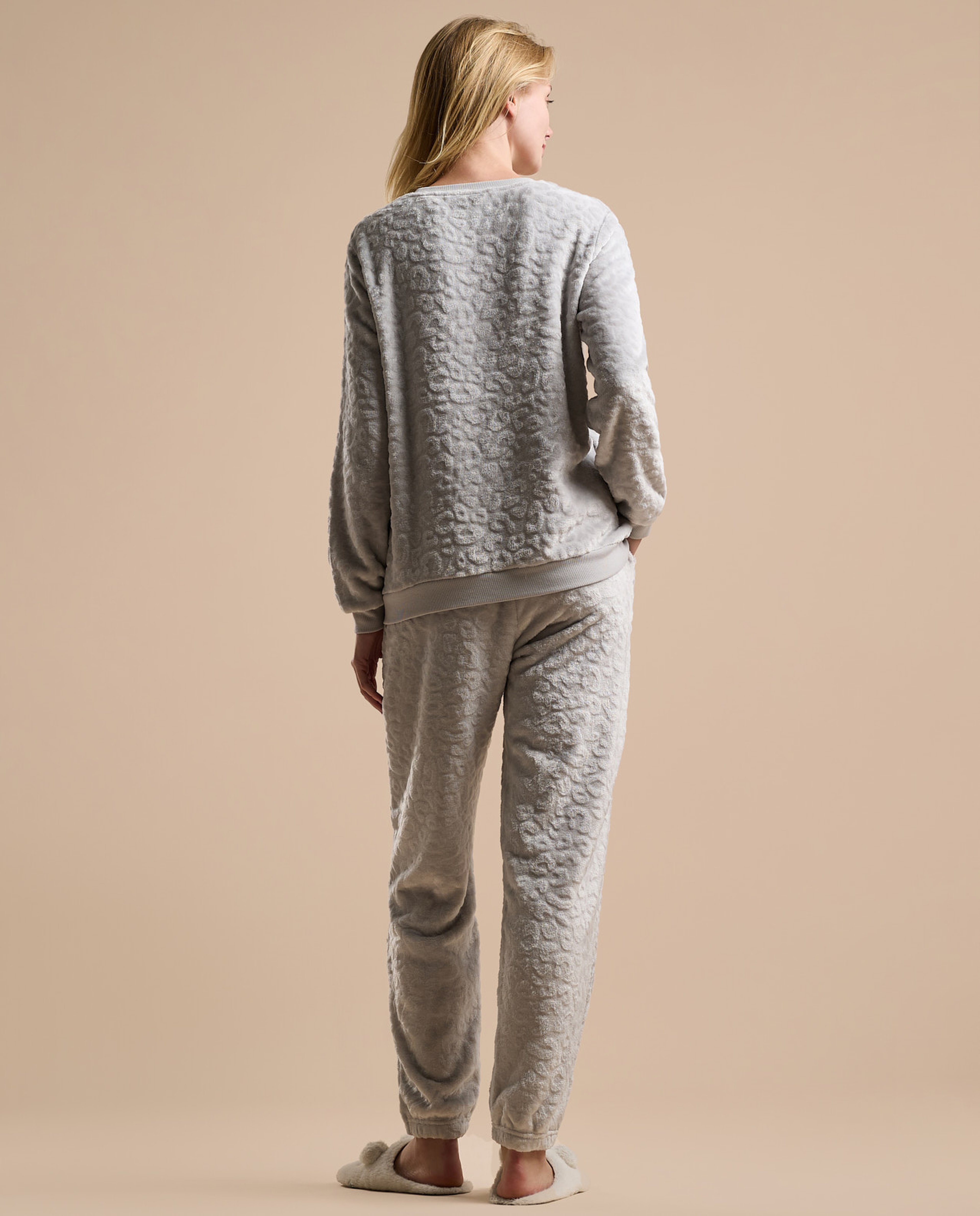 Fleece Long Sleeves Pyjama Set