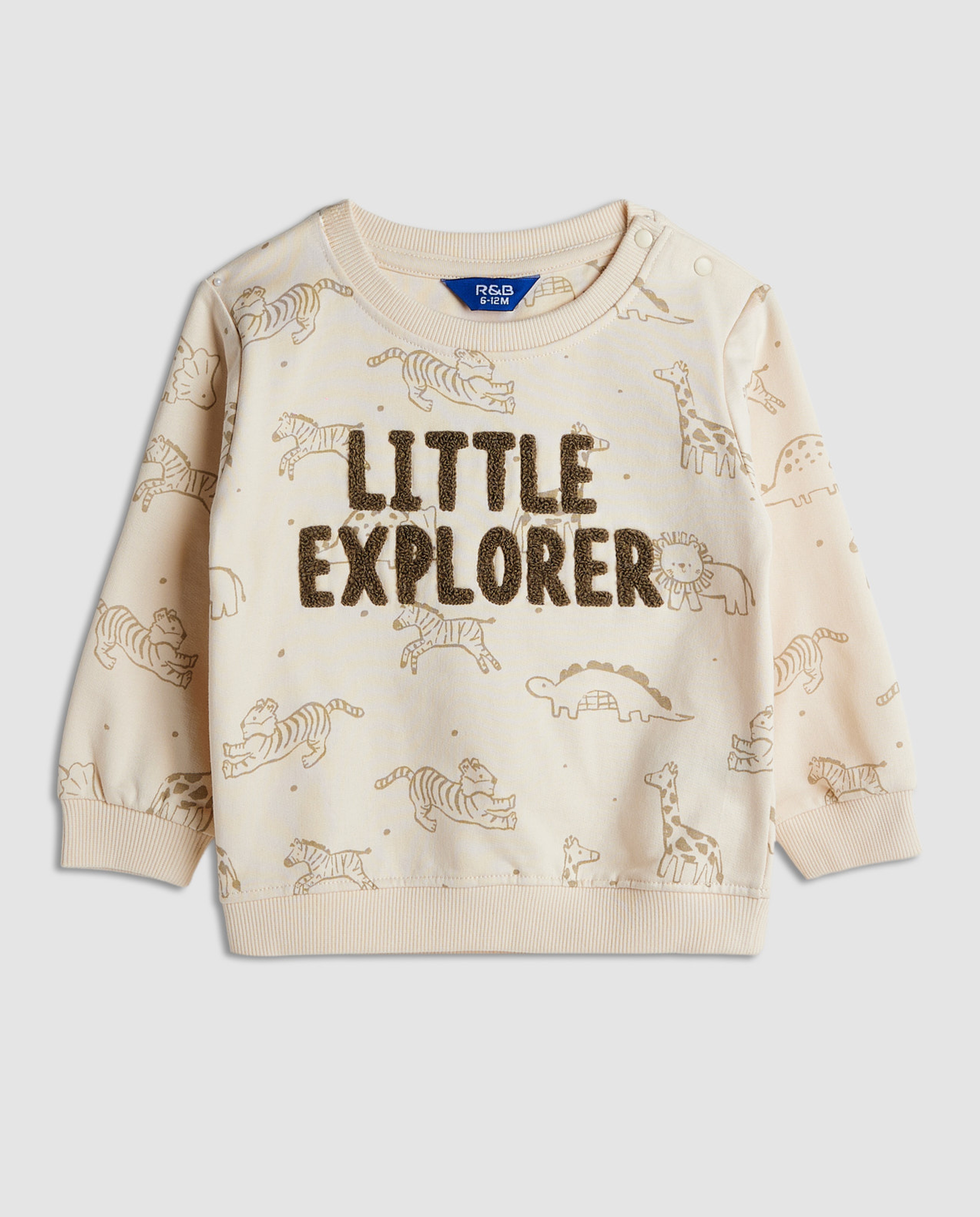 Embroidered Sweatsuit Set