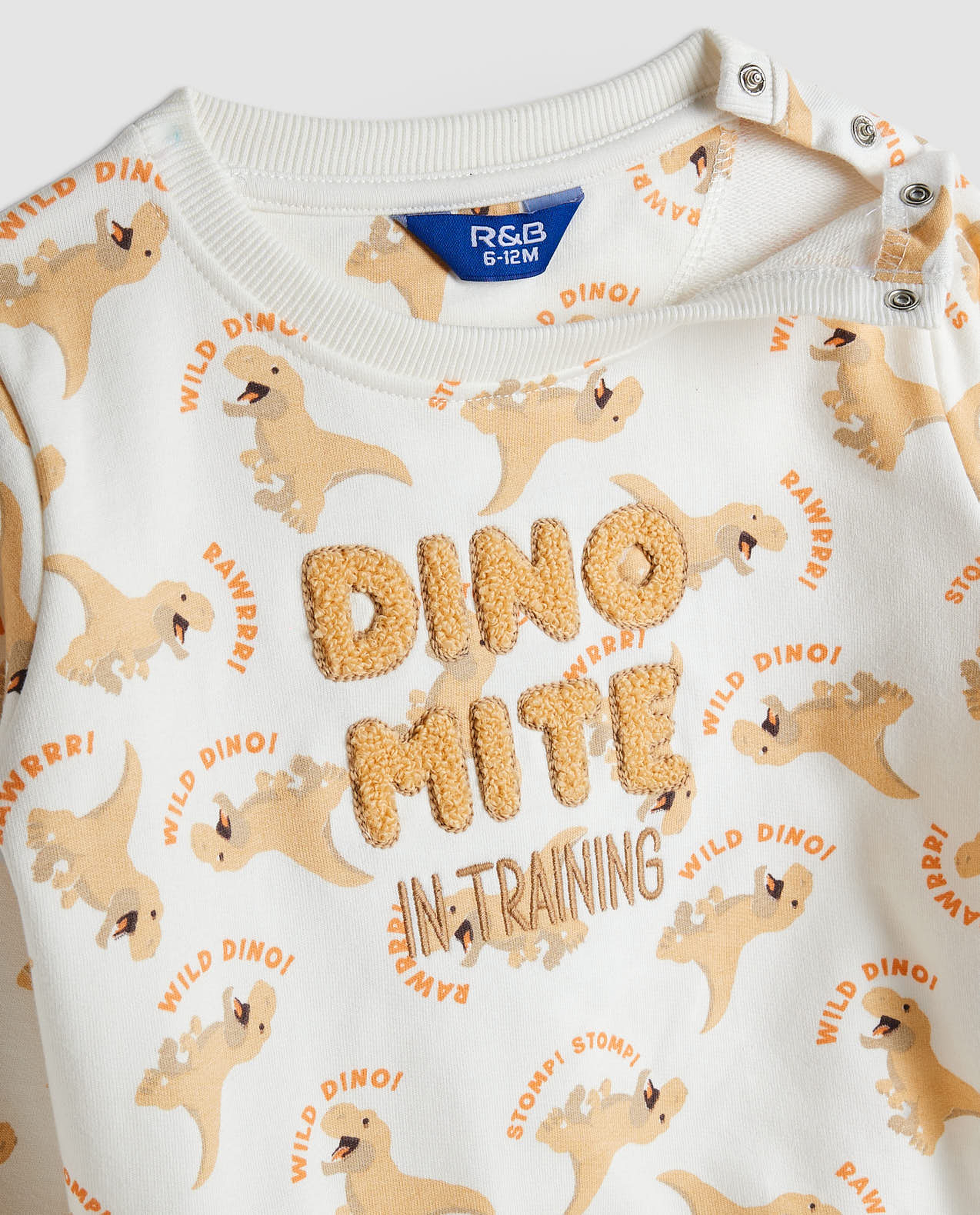 Embroidered Sweatsuit Set