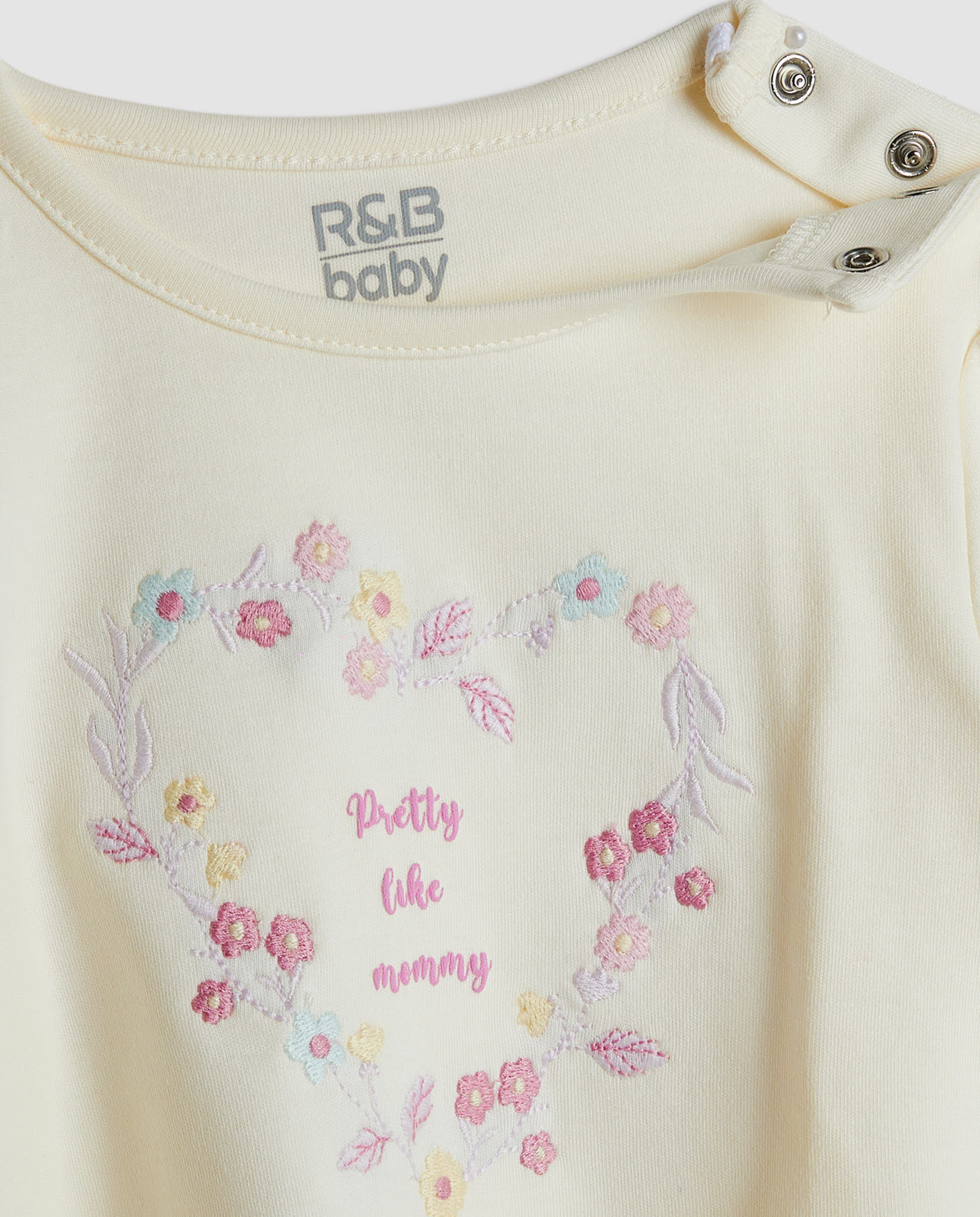 Printed Long Sleeves Clothing Set