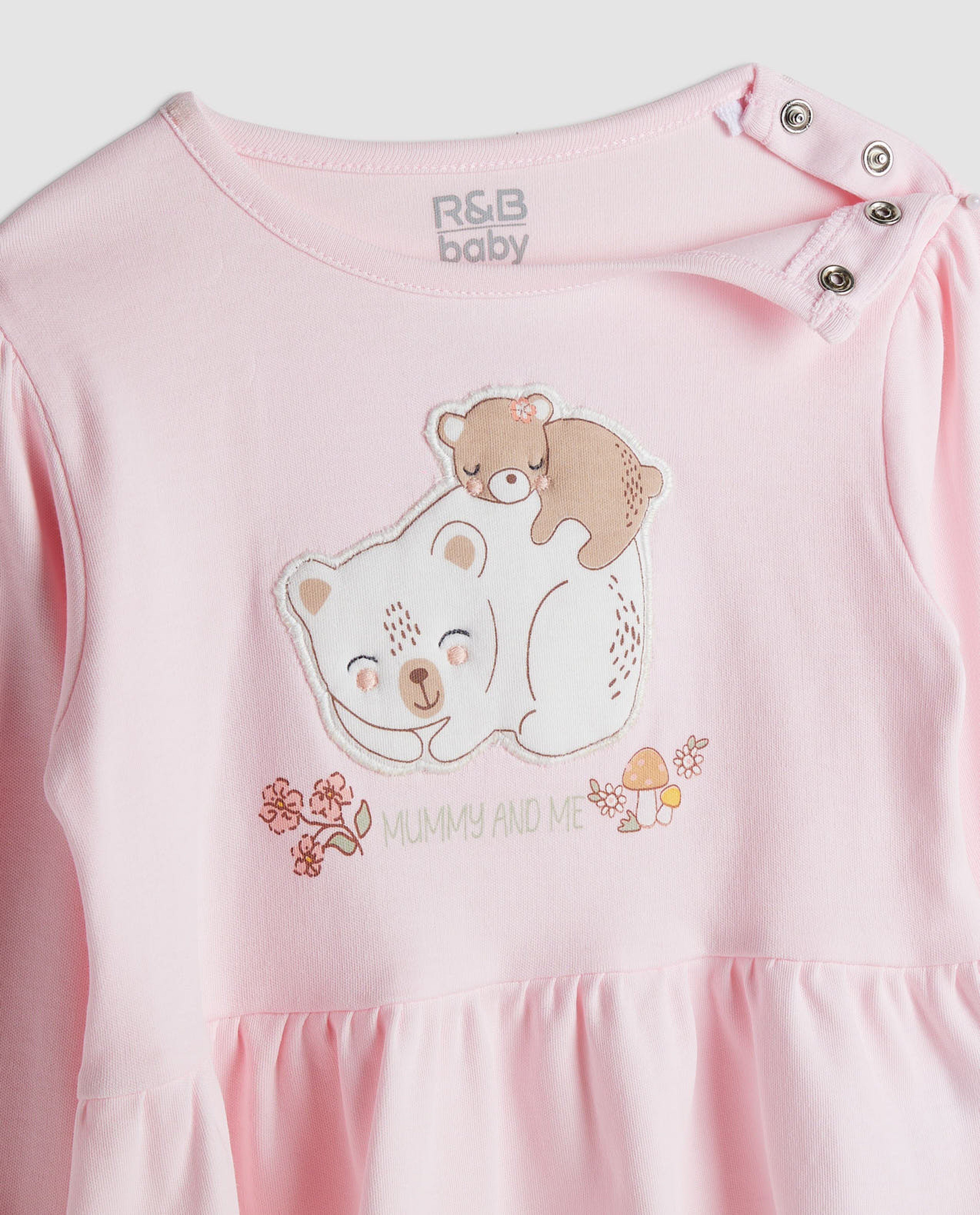 Printed Long Sleeves Clothing Set