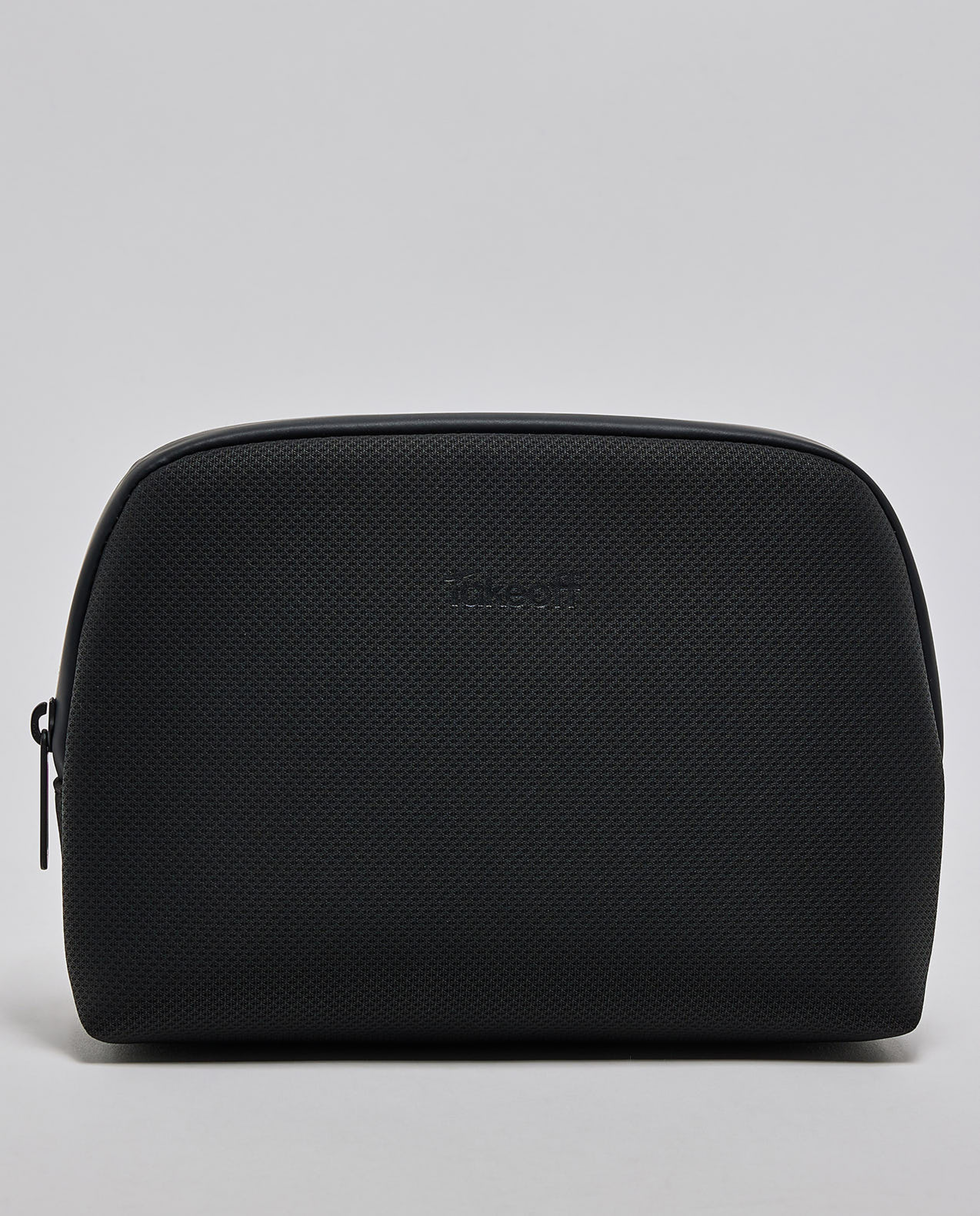 Textured Toiletry Pouch