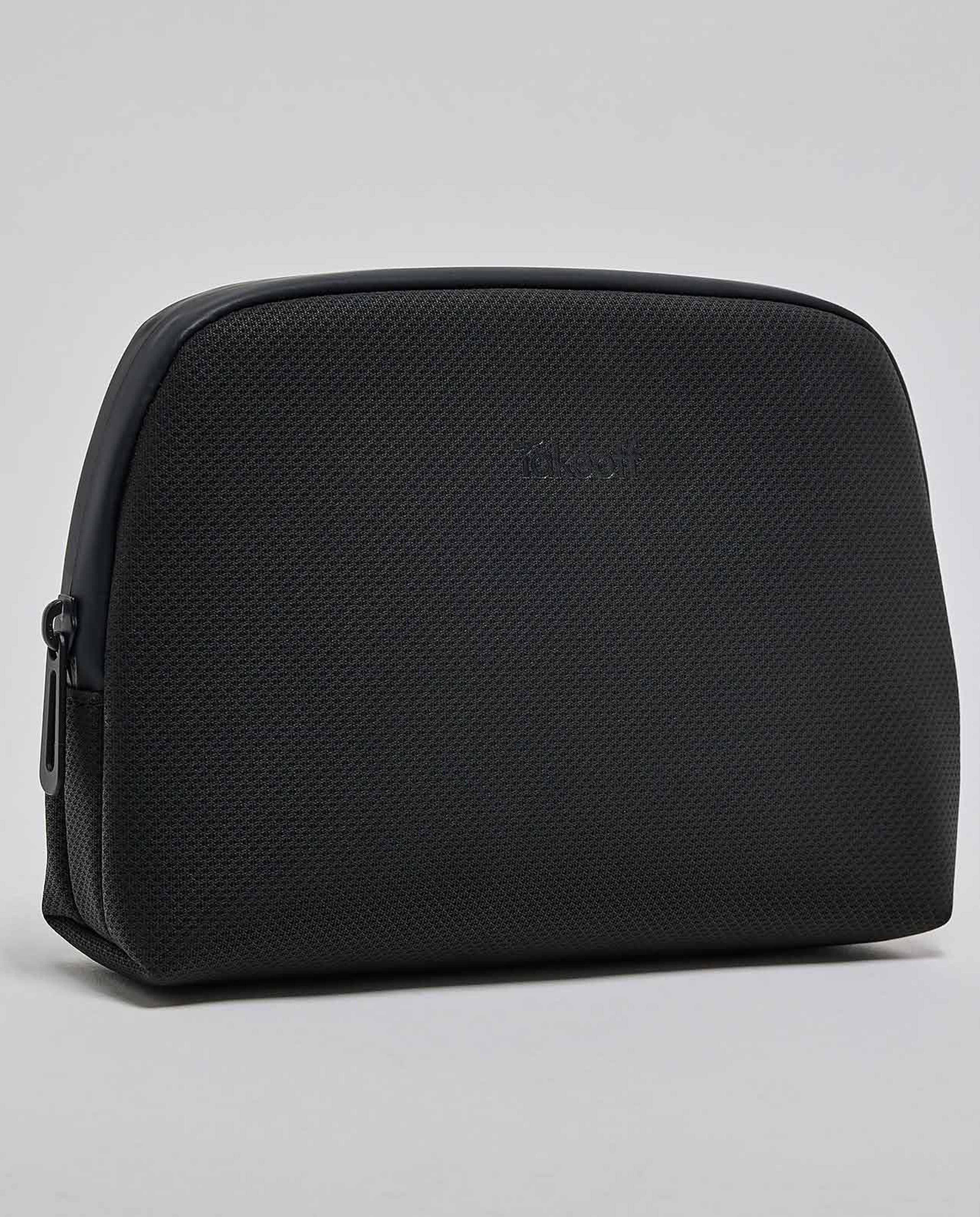 Textured Toiletry Pouch