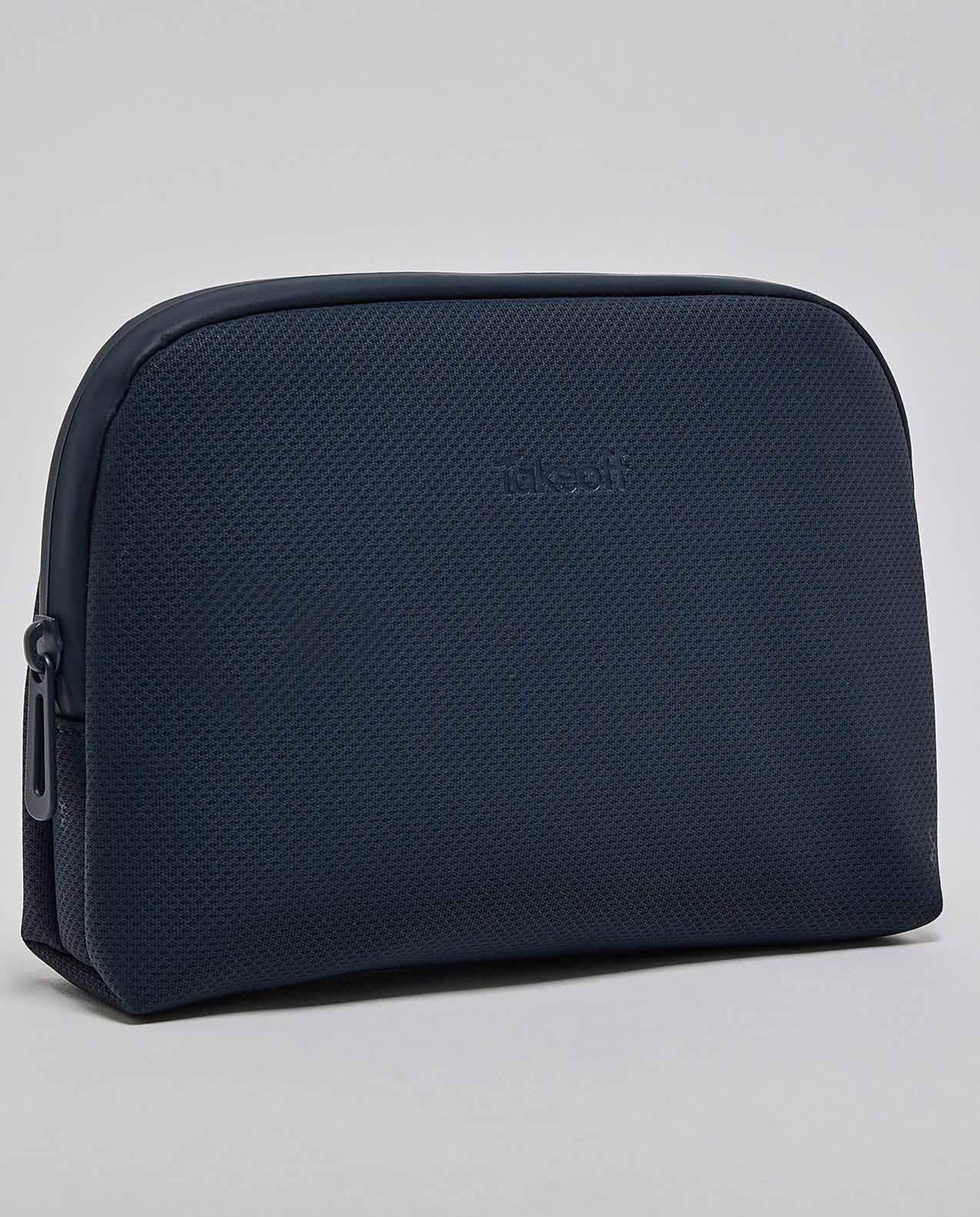 Textured Toiletry Pouch