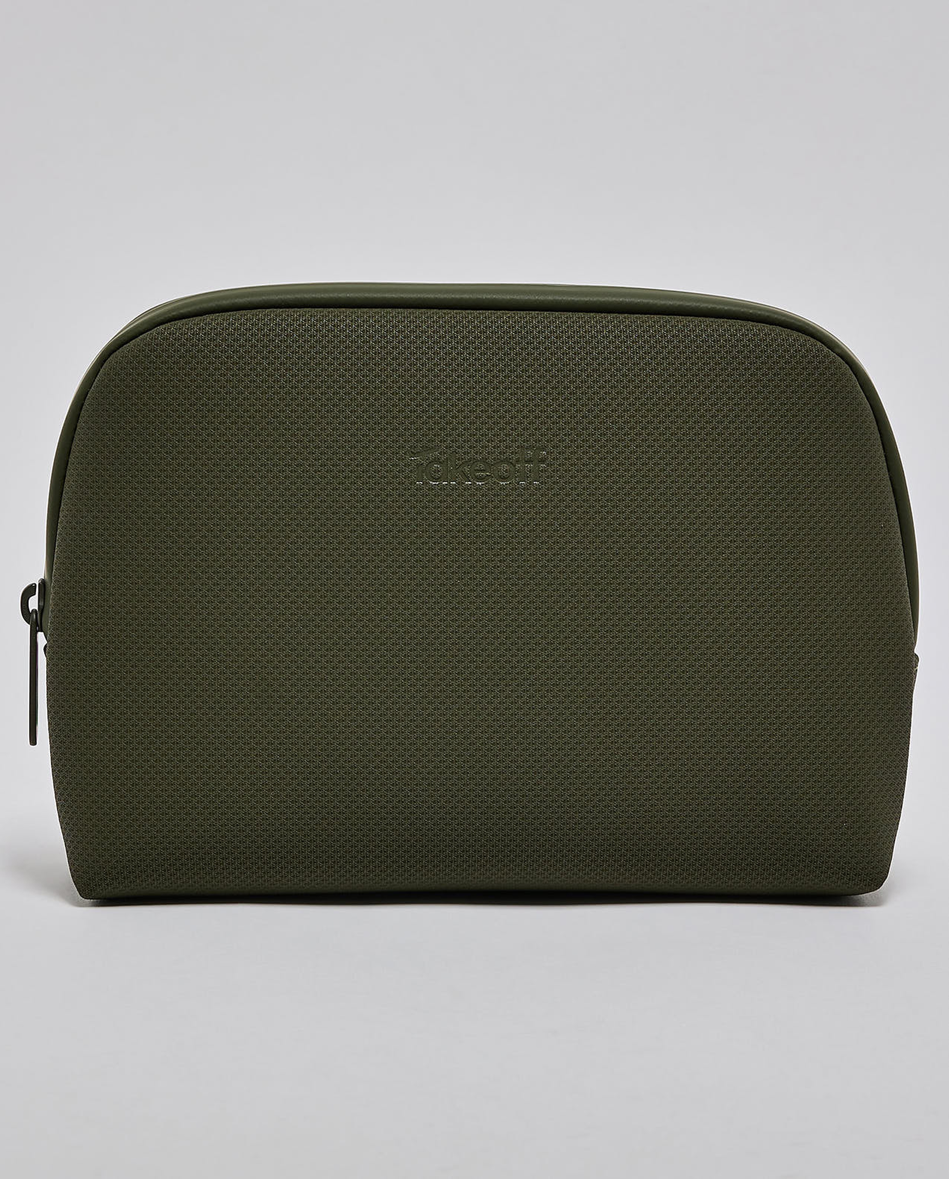 Textured Toiletry Pouch