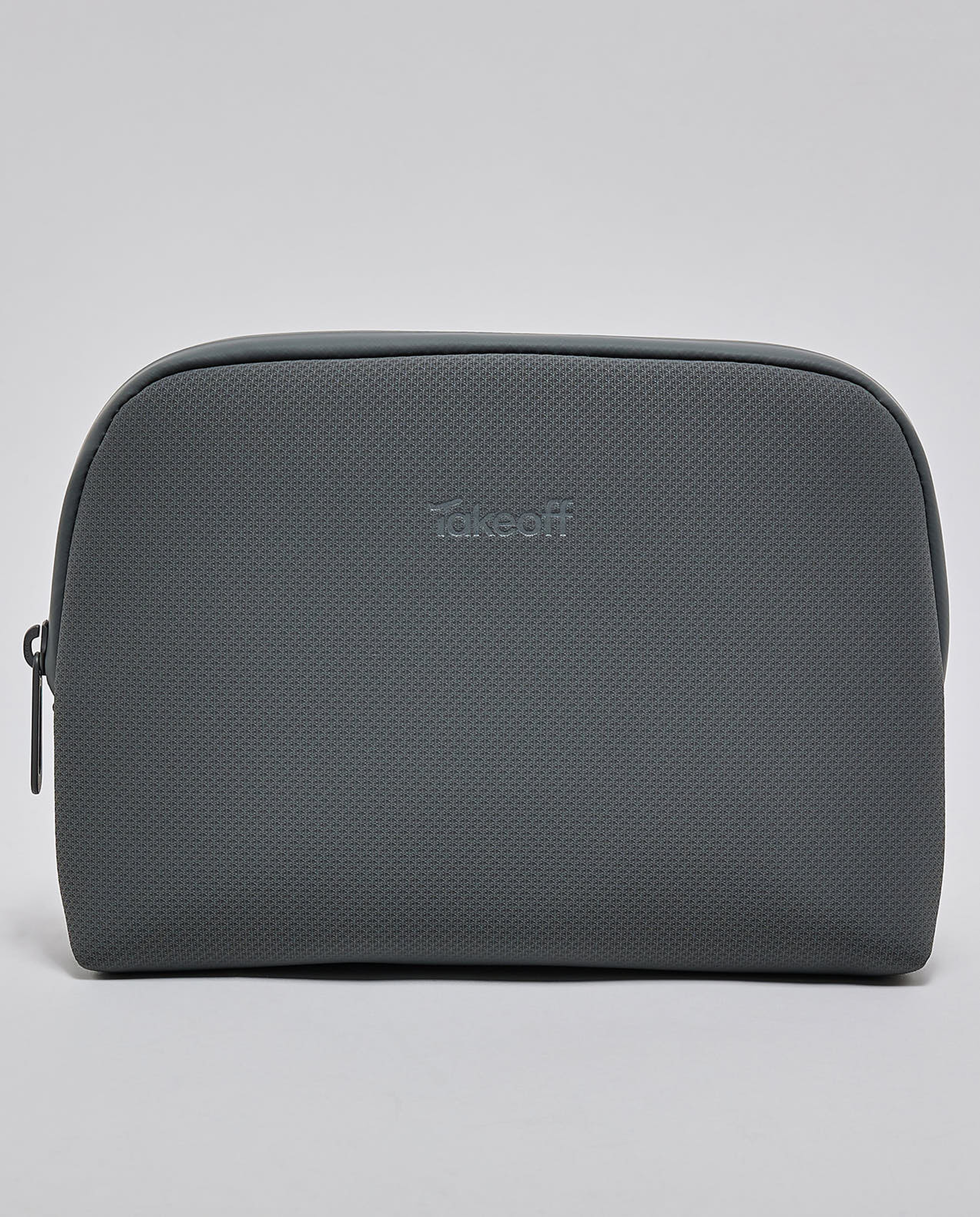 Textured Toiletry Pouch