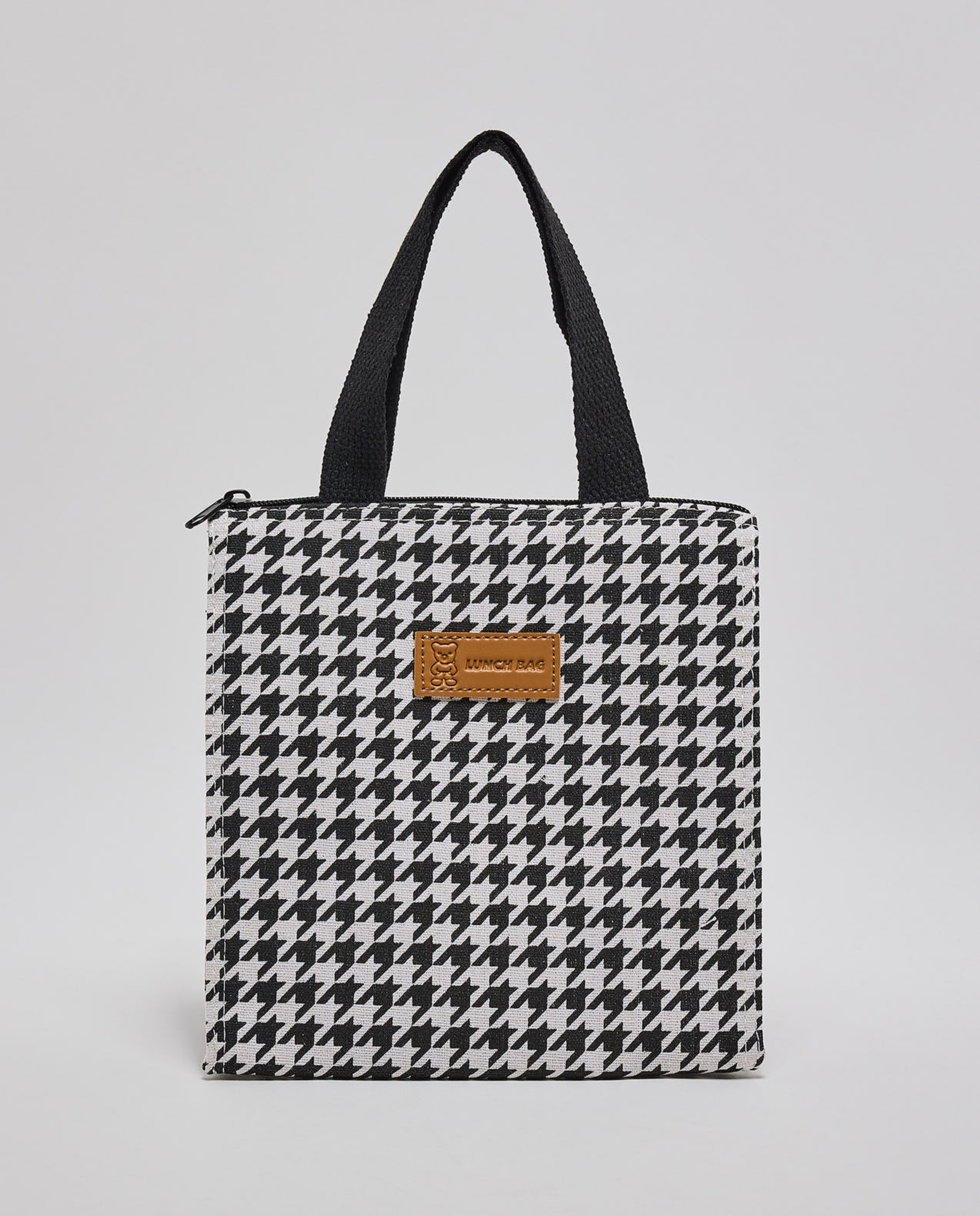 Houndstooth Lunch Bag