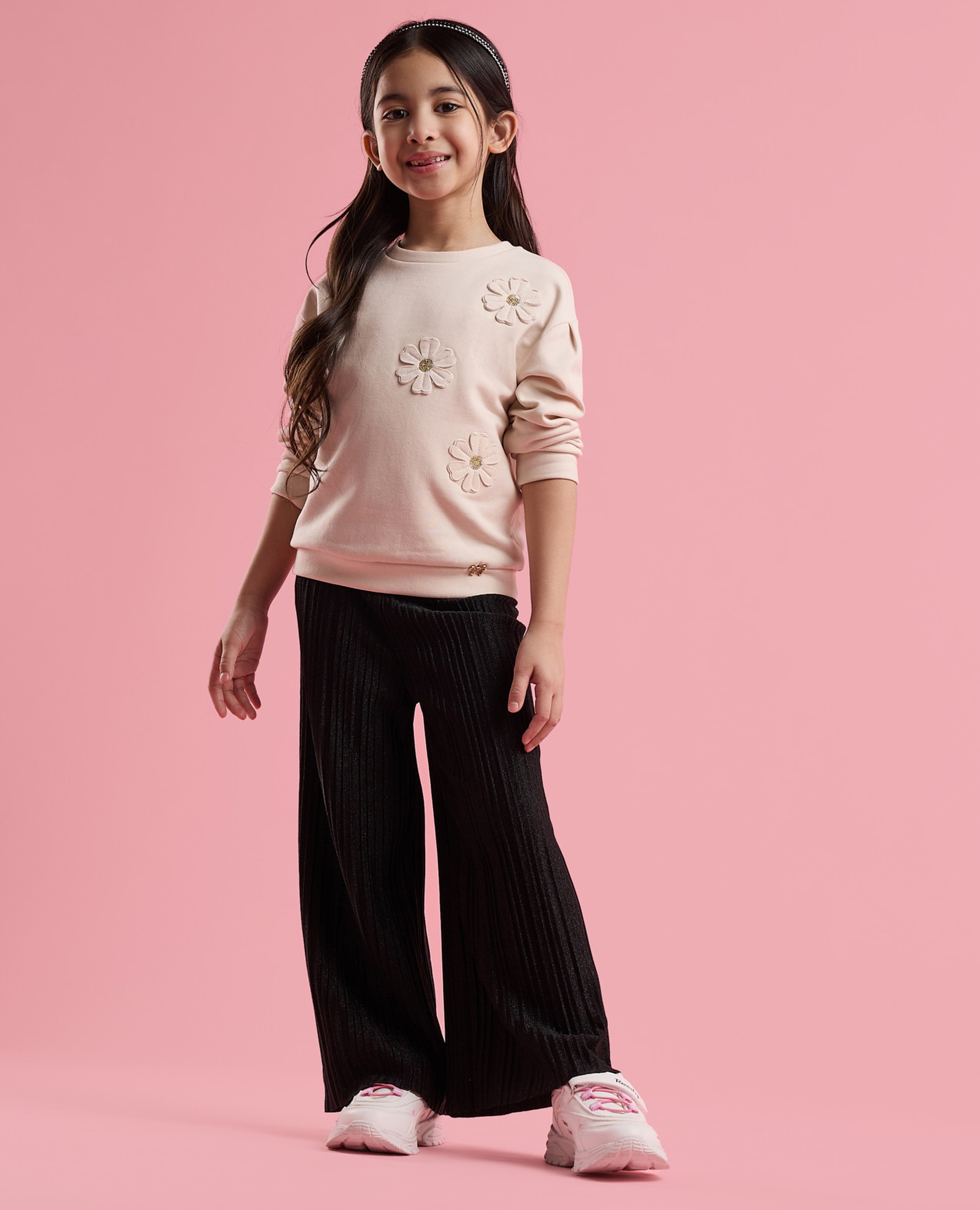 Appliqued Clothing Set