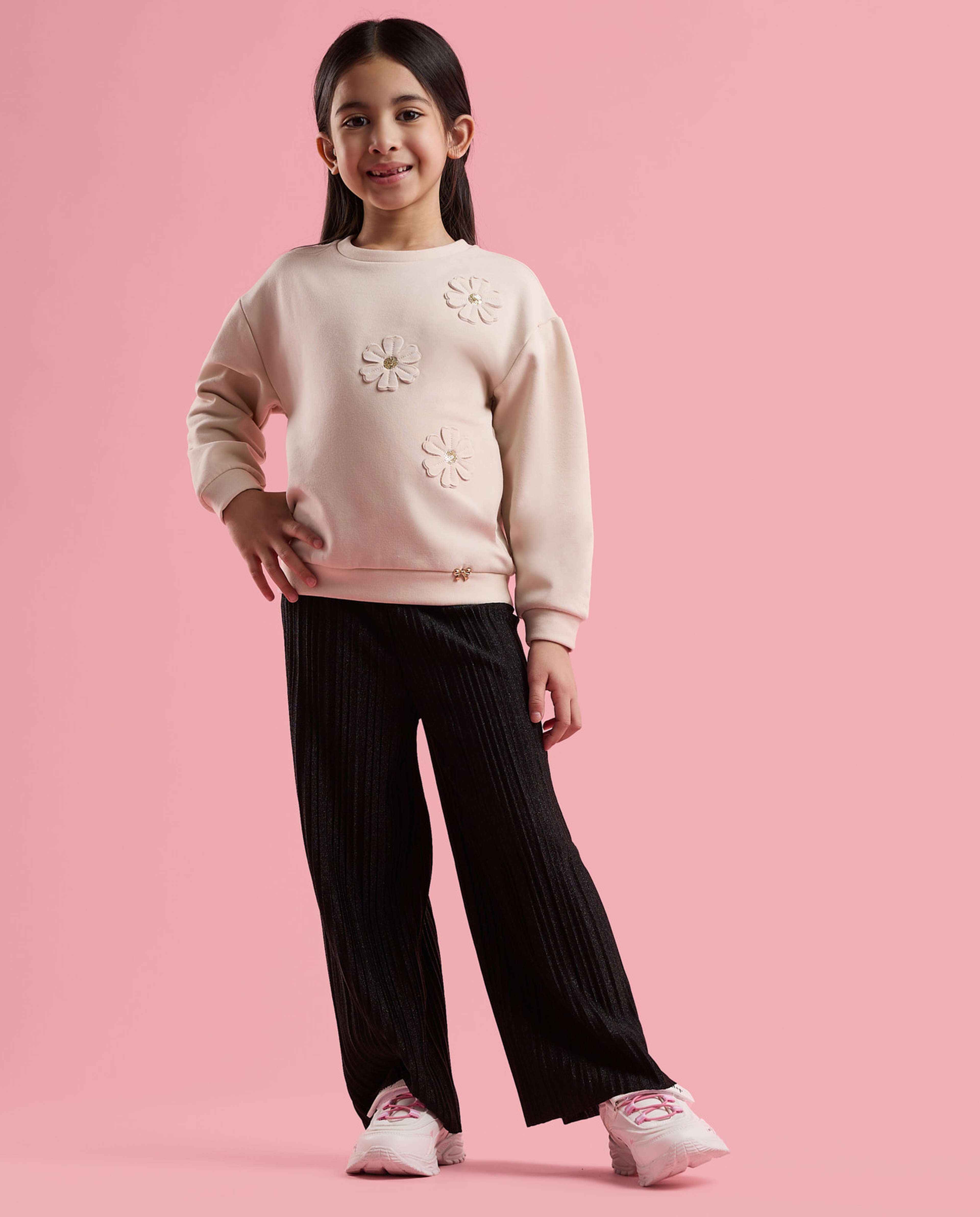 Appliqued Clothing Set