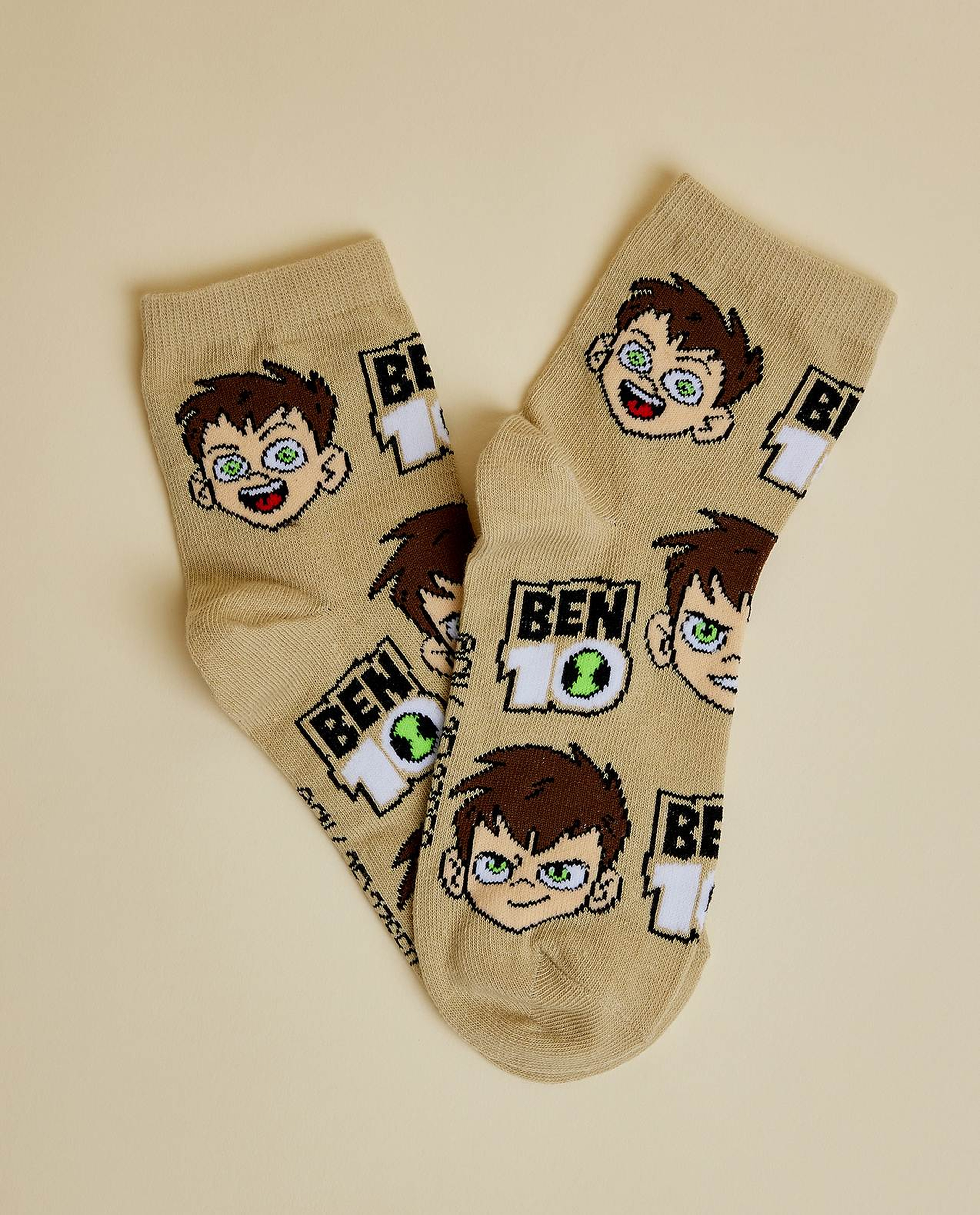 3 Pack Ben 10 Ankle Socks