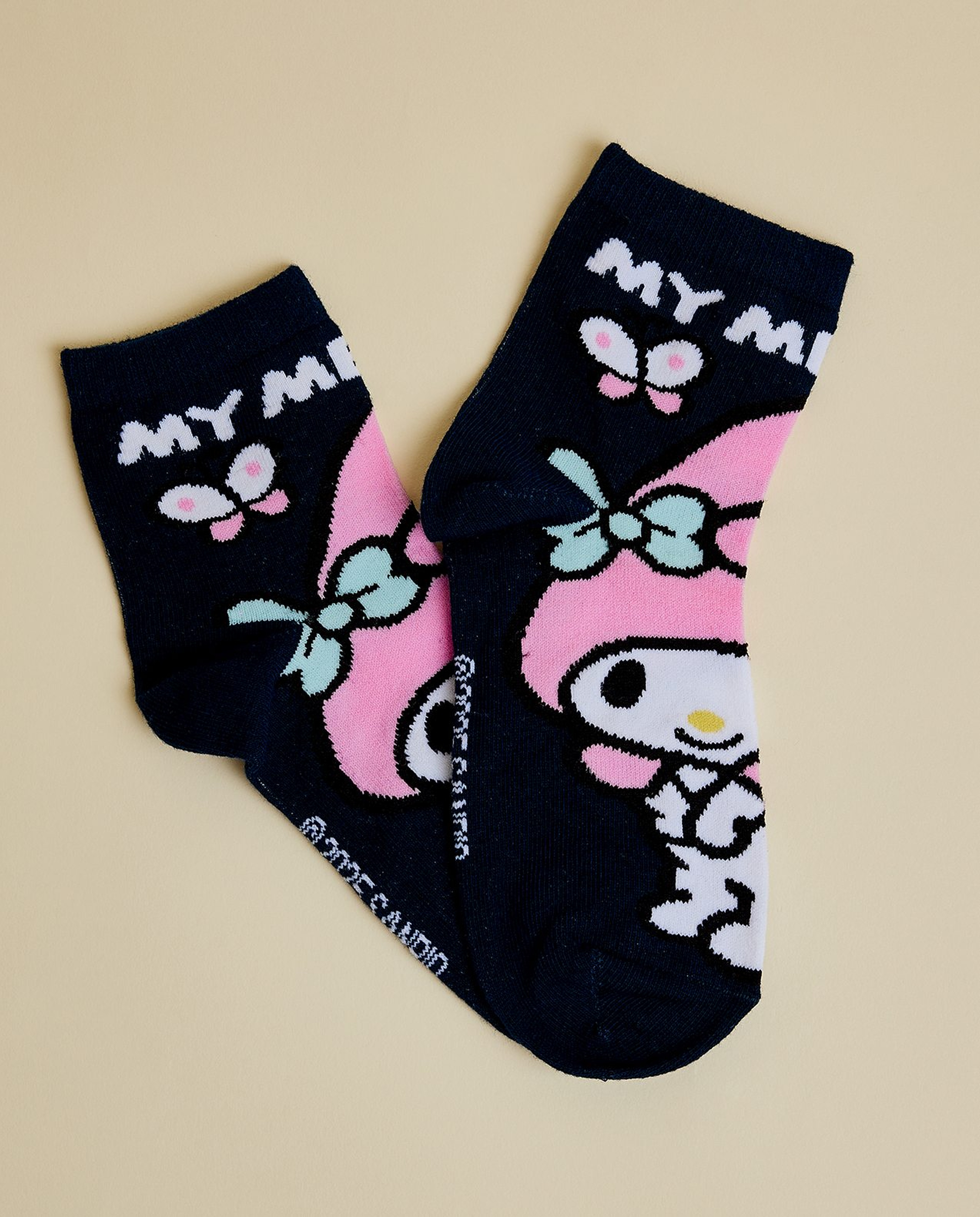3 Pack My Melody Ankle Socks