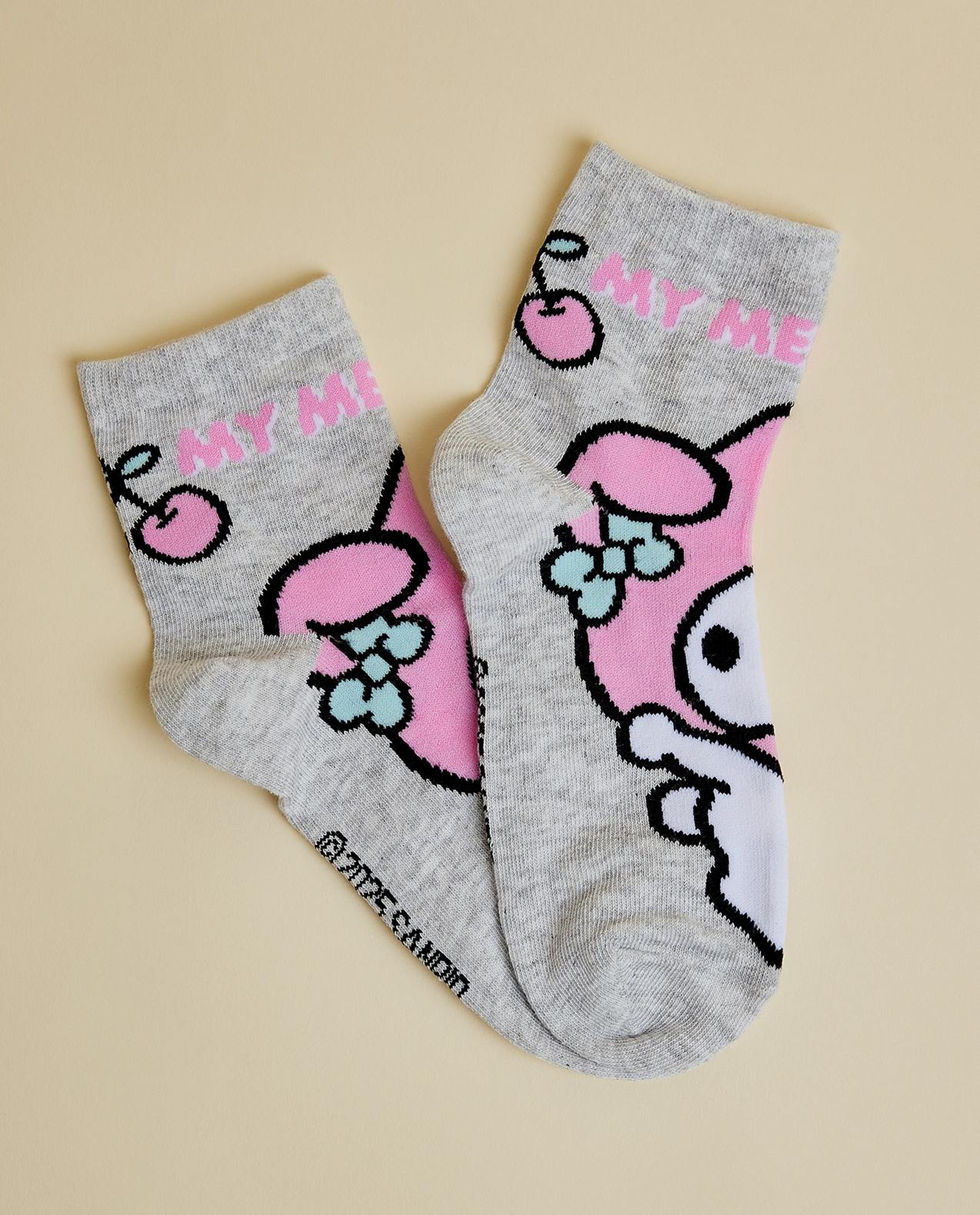 3 Pack My Melody Ankle Socks